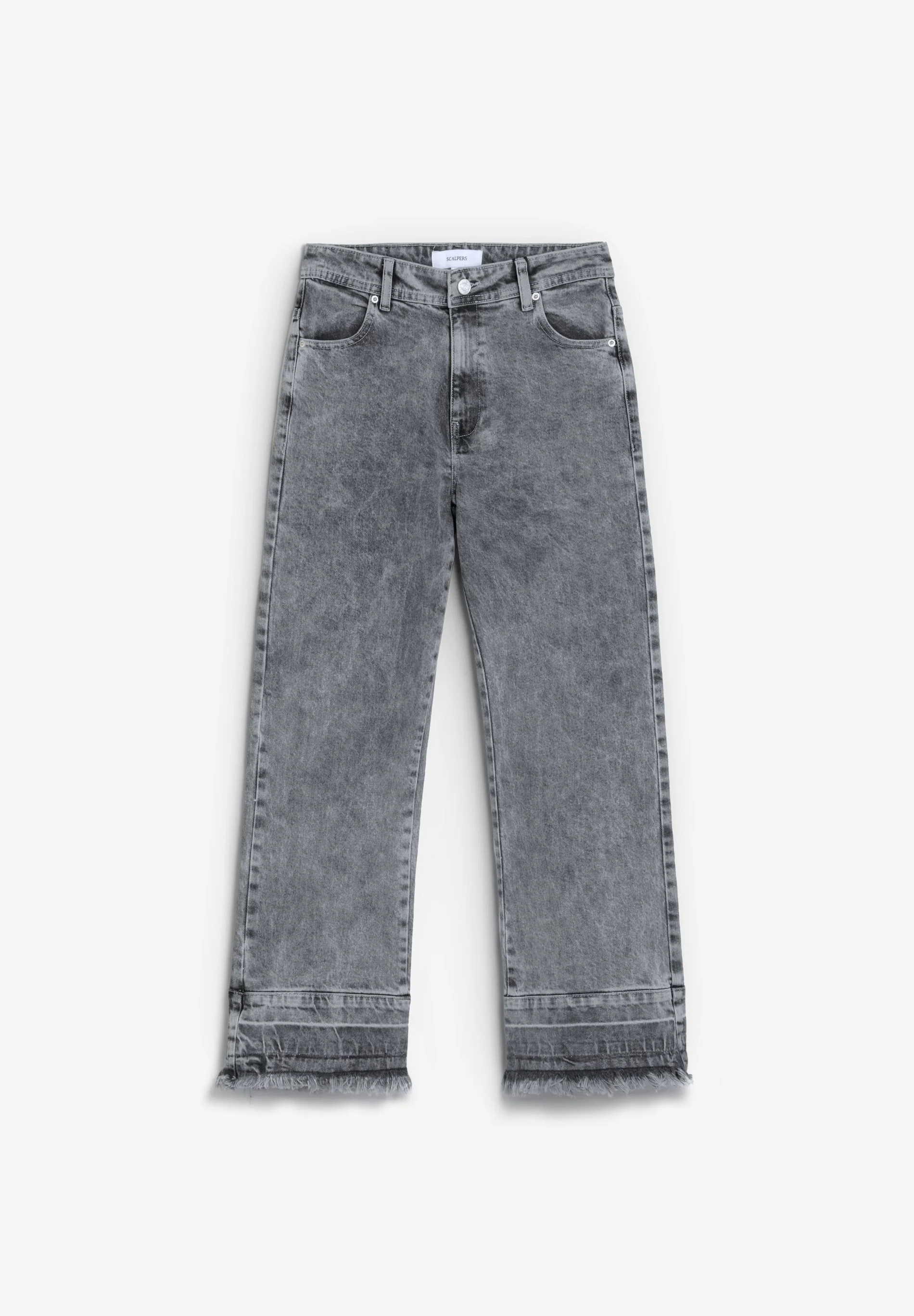 FADED FRAYED EDGE JEANS - Image 7