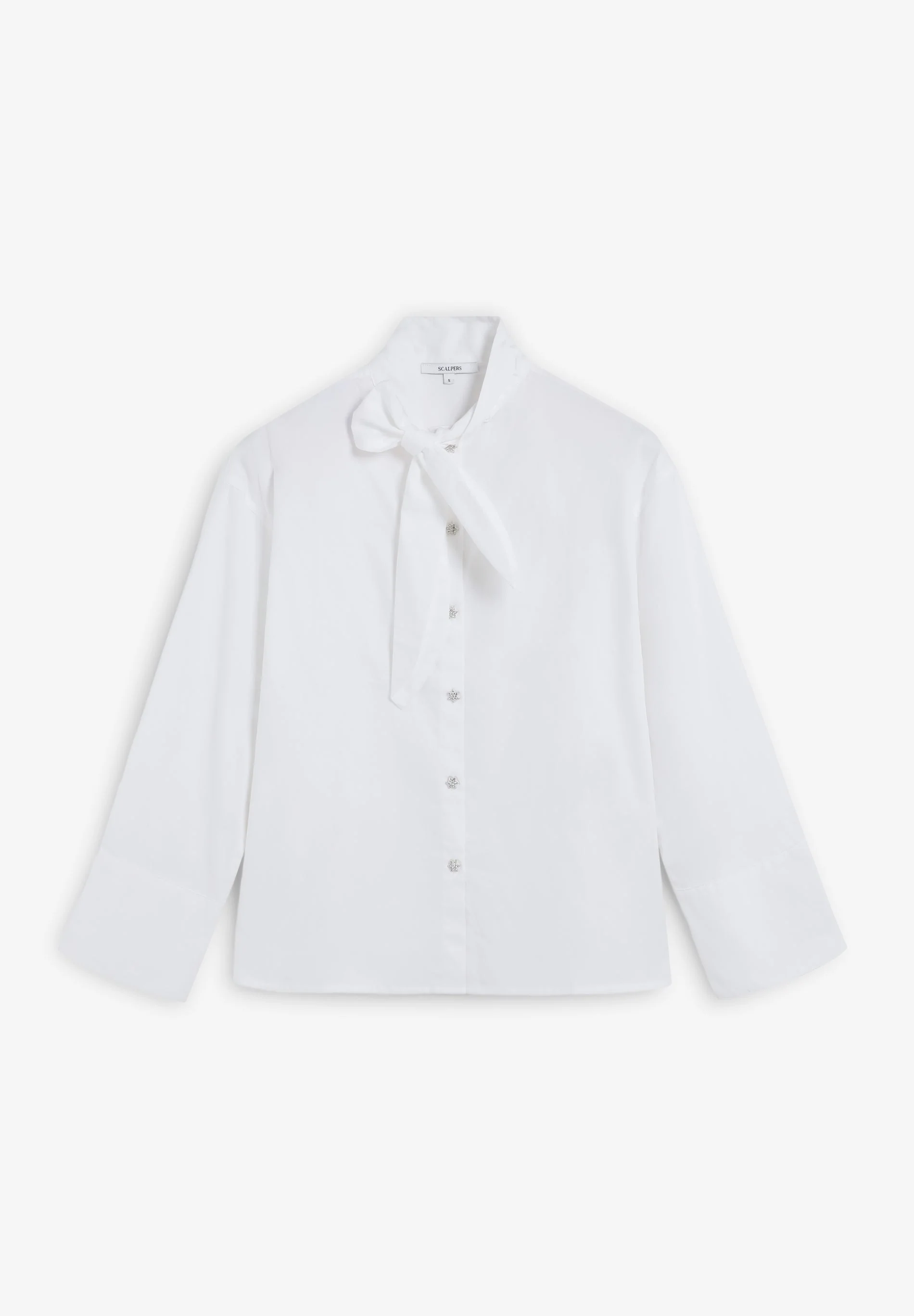 SHIRT WITH BOW DETAIL - Image 6