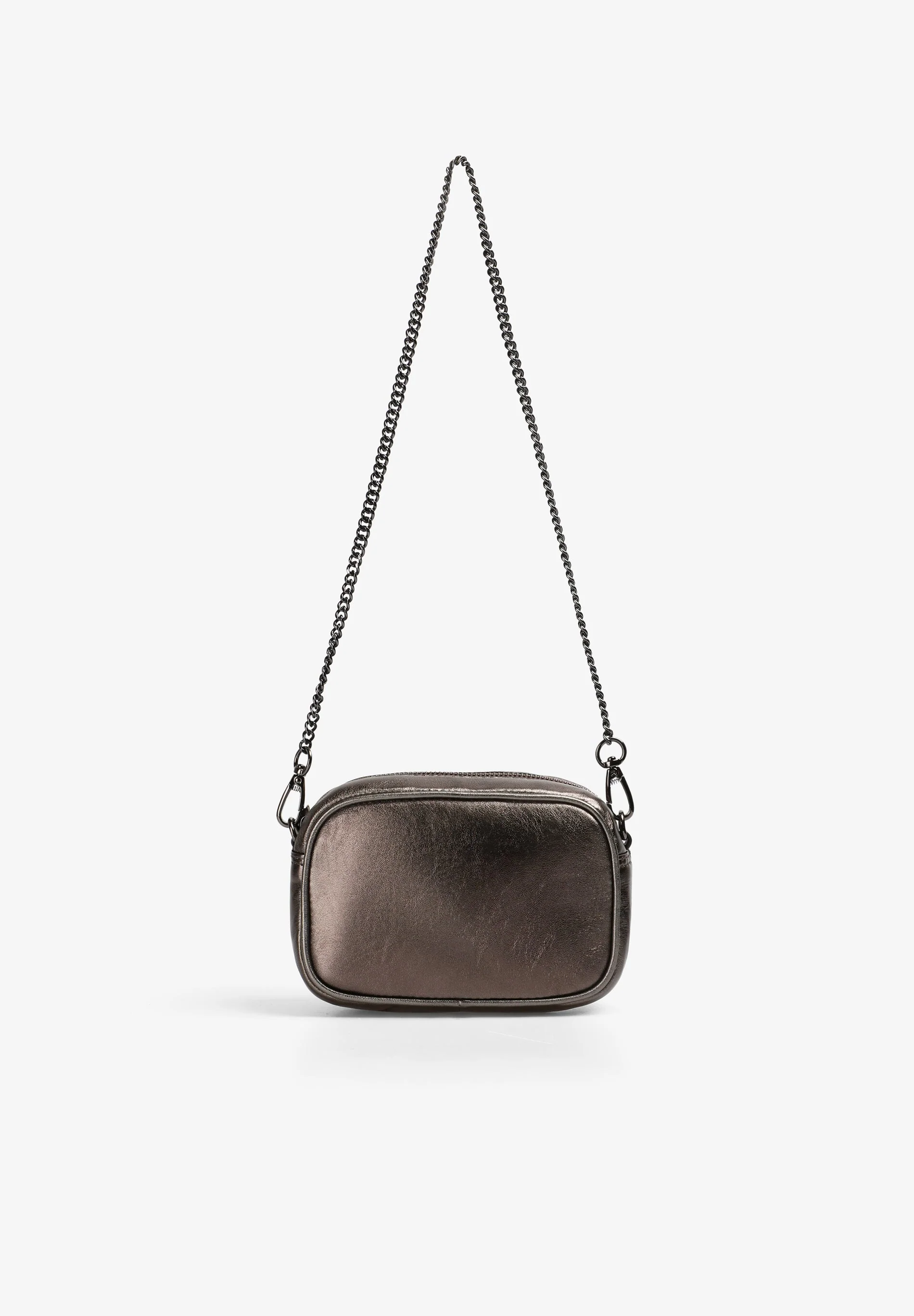 LEATHER MINI CROSSBODY BAG - Image 3