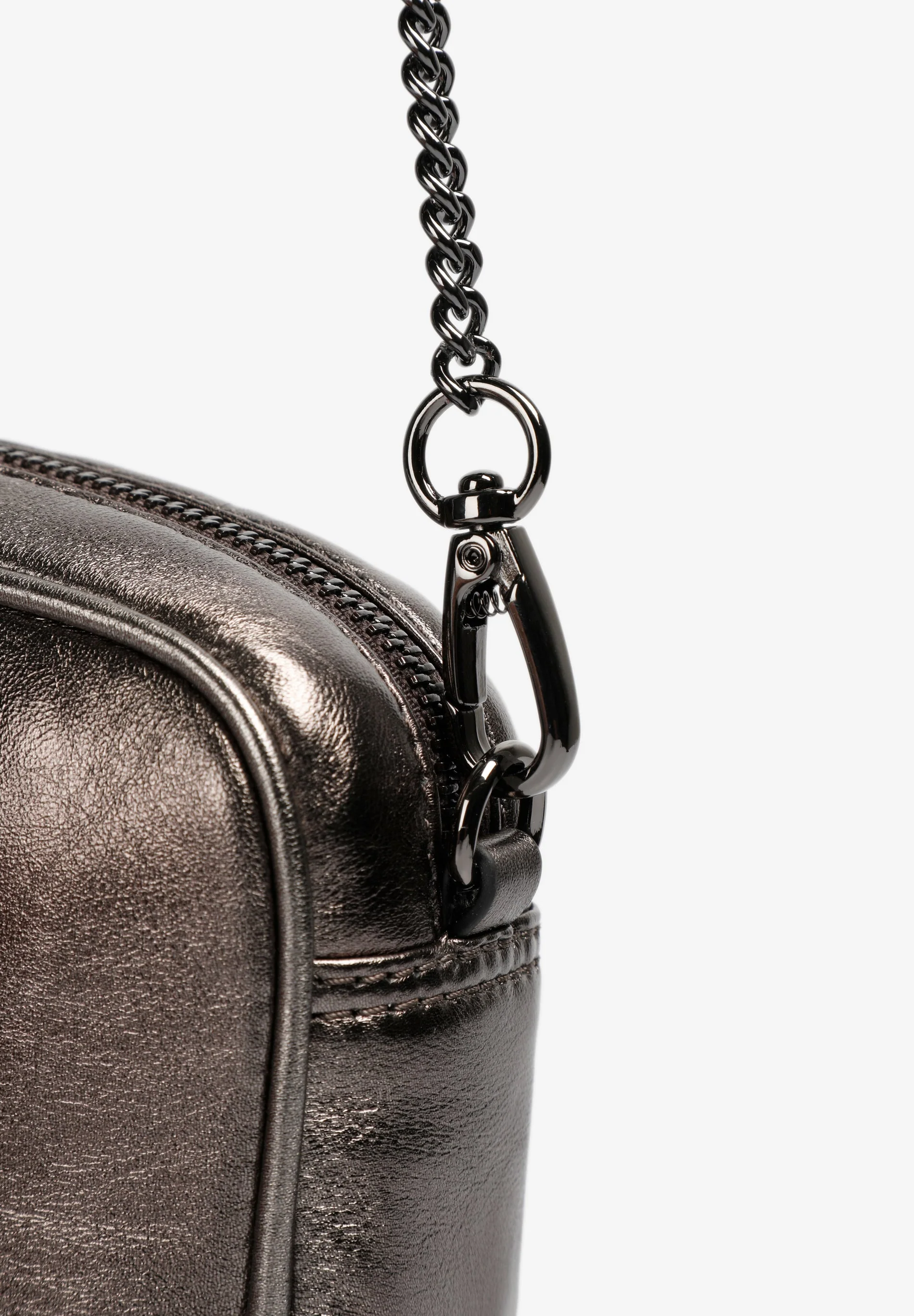 LEATHER MINI CROSSBODY BAG - Image 7