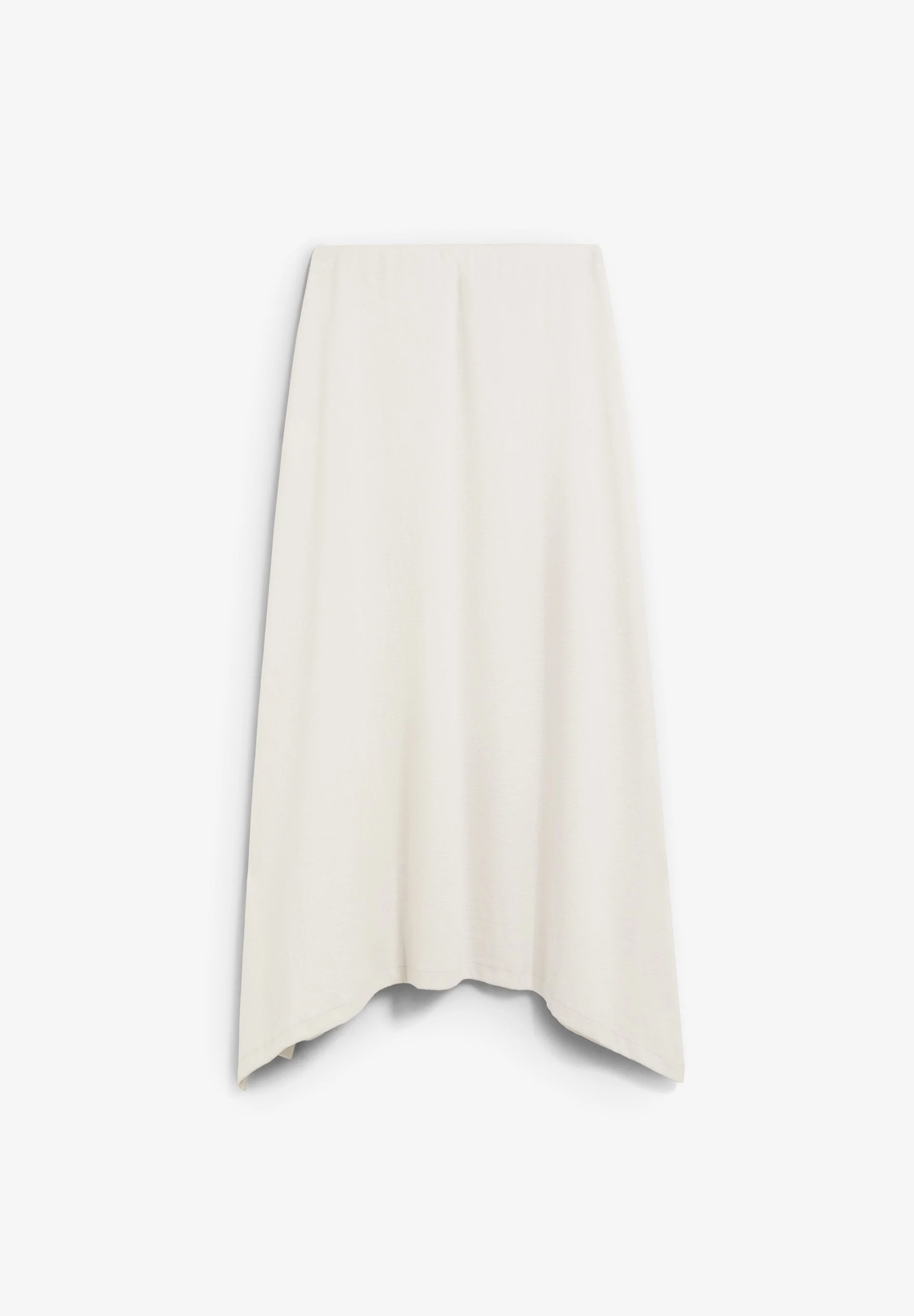 ASYMMETRIC KNIT MIDI SKIRT - Image 6
