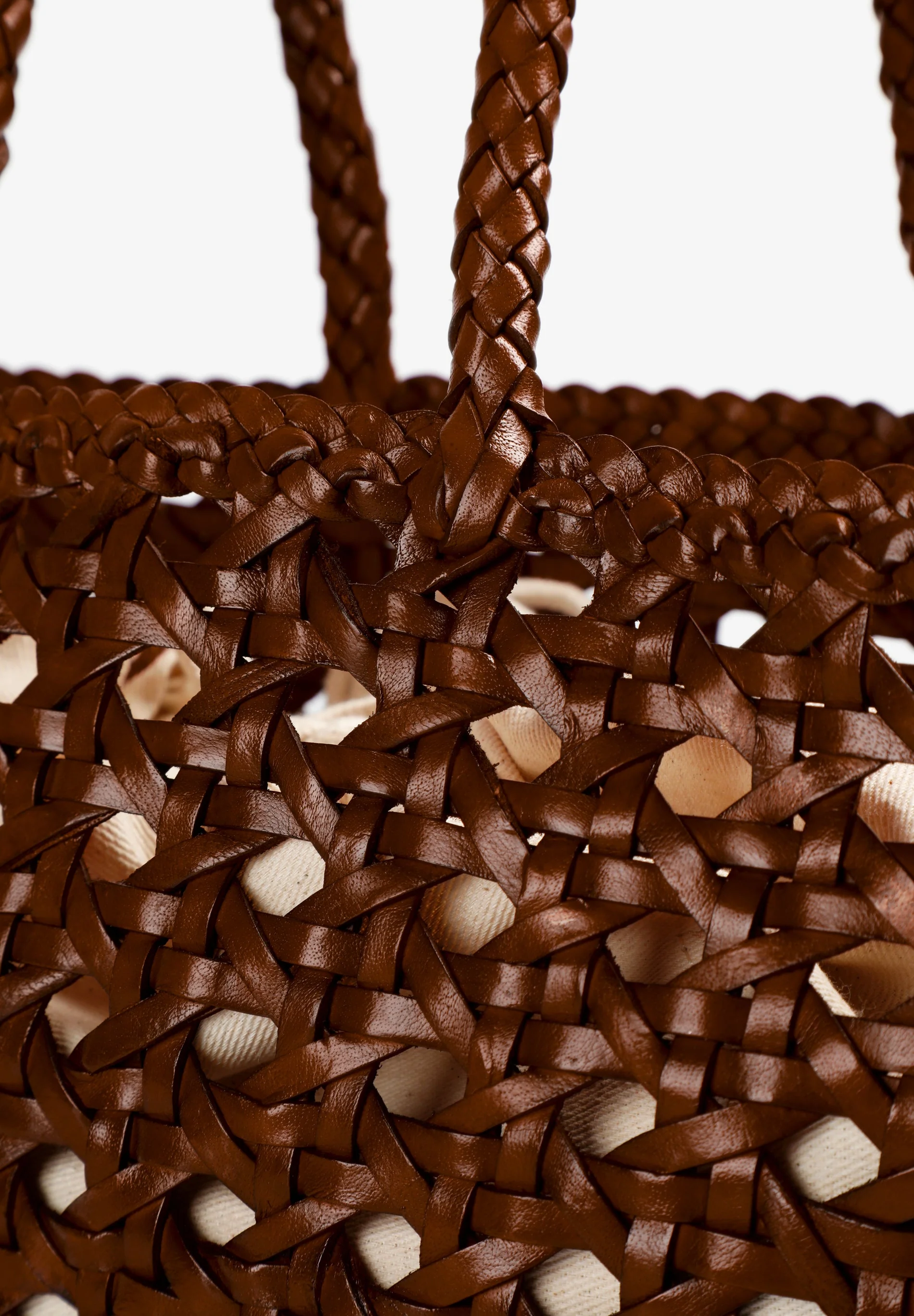 BRAIDED LEATHER BAG - Image 4