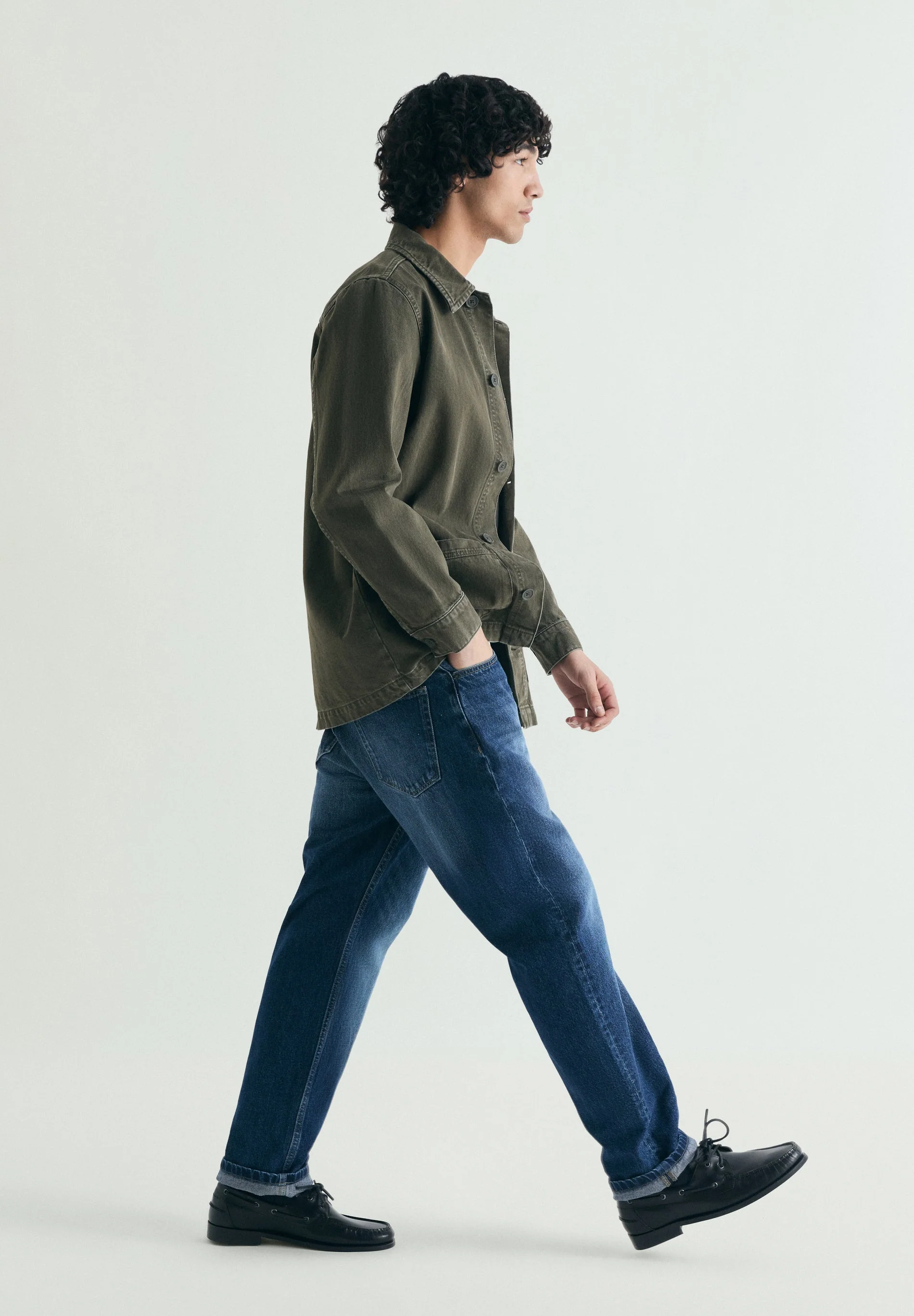 WORKER JACKET WITH POCKETS