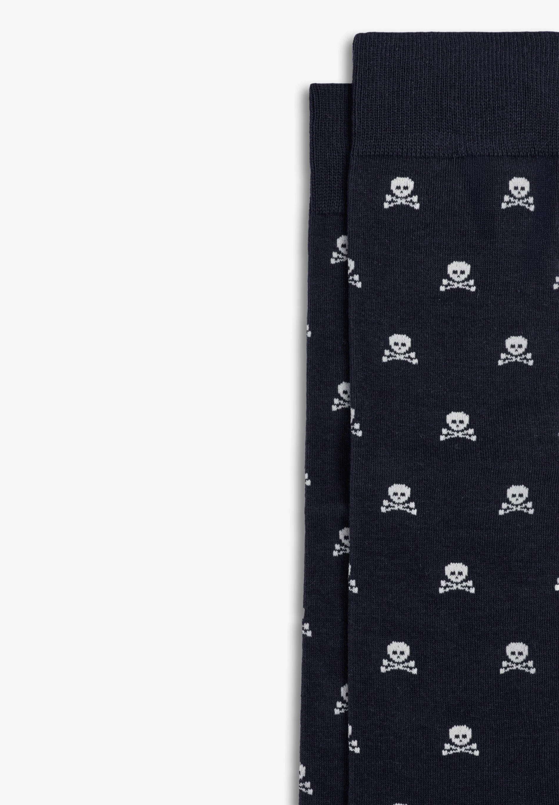 ORGANIC COTTON SKULL SOCKS - Image 2