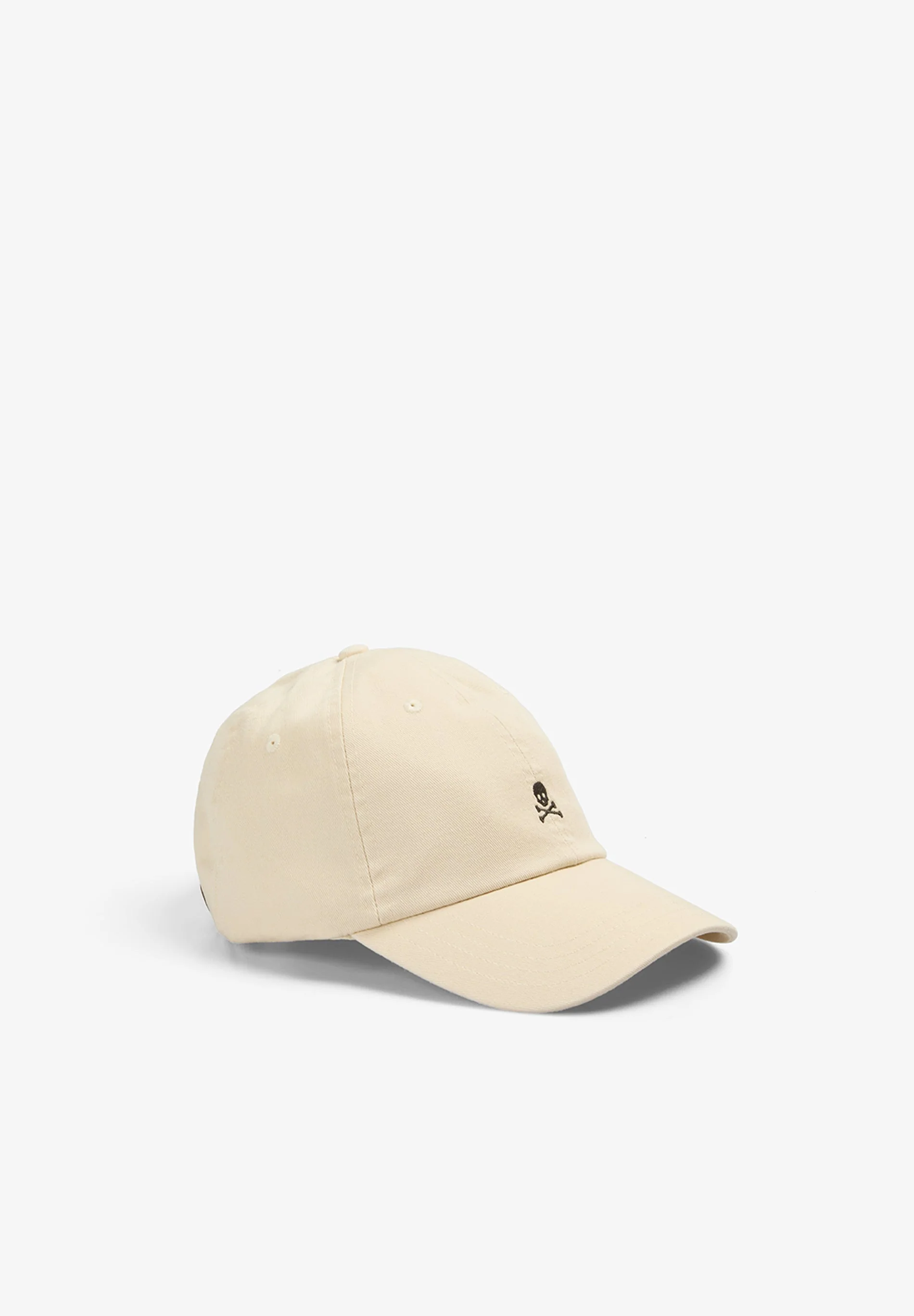 EMBROIDERED SKULL CAP