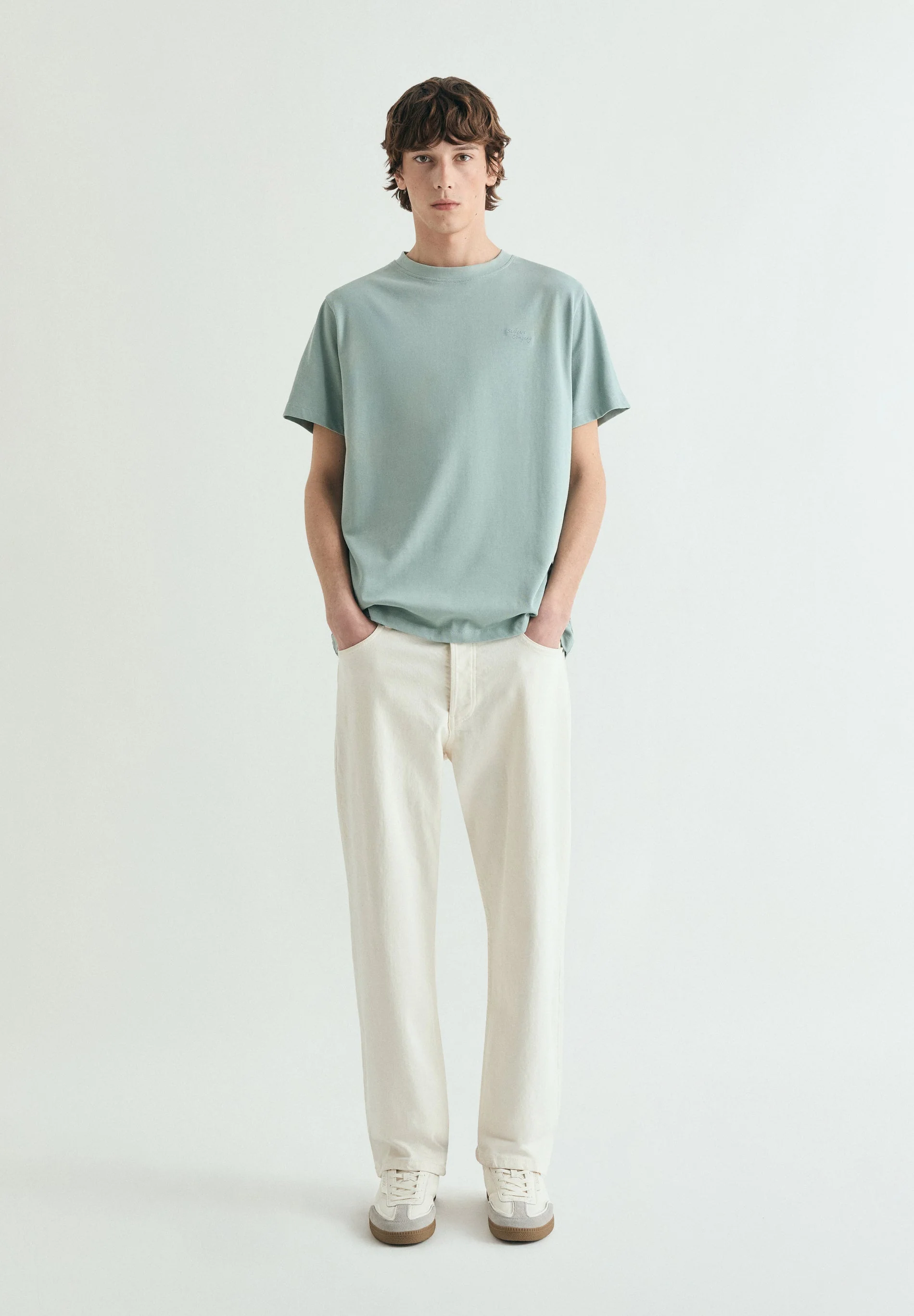 MEDIUM WEIGHT EMBROIDERED T-SHIRT - Image 2