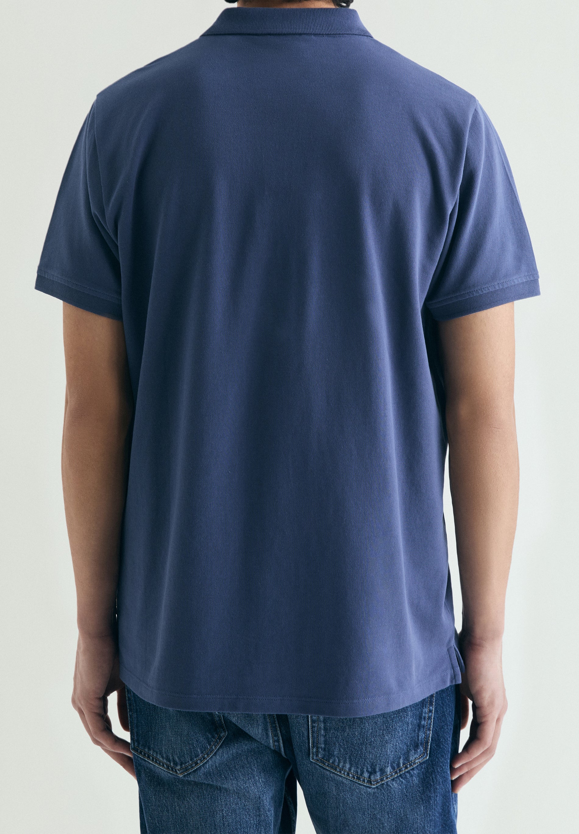 PIQUÉ POLO SHIRT WITH CONTRAST SKULL - Image 3