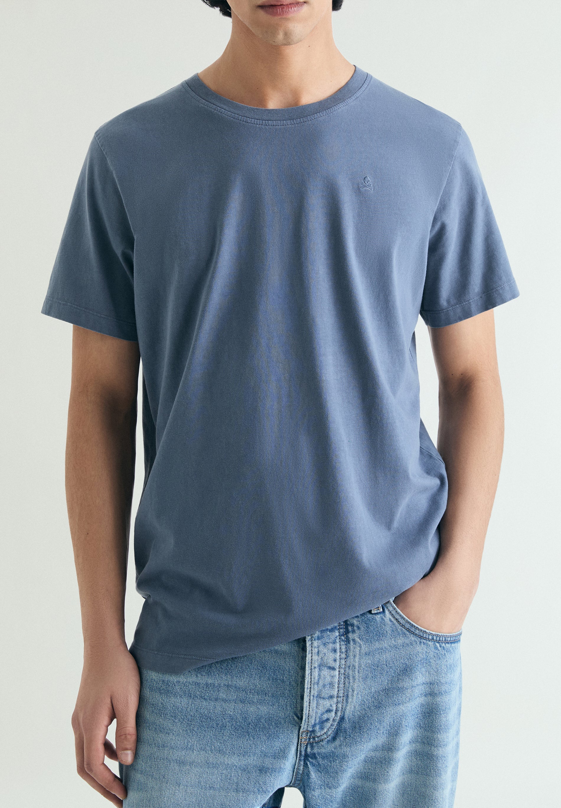 REGULAR FIT EMBROIDERED T-SHIRT - Image 2