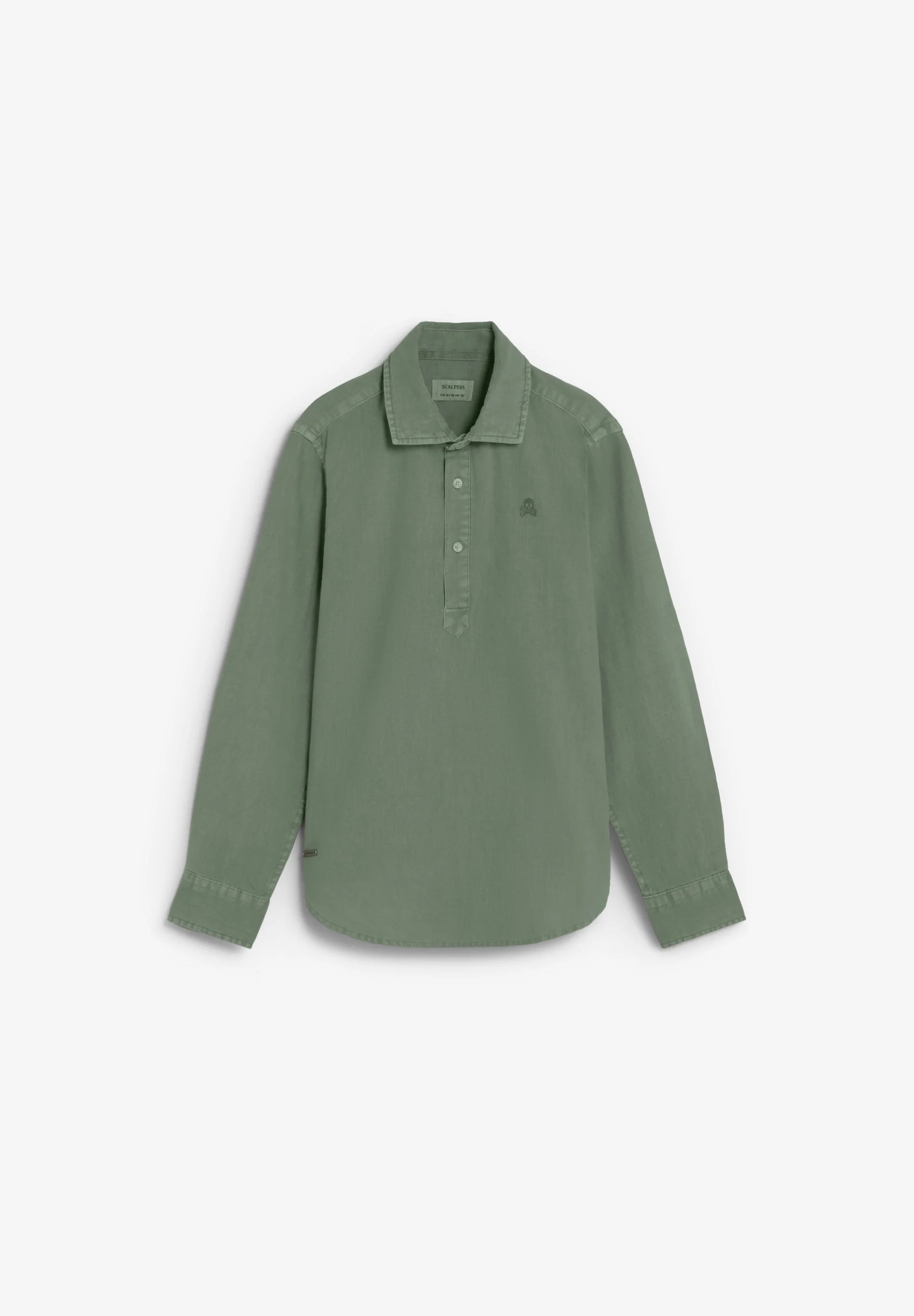 REGULAR FIT SKULL POLO SHIRT