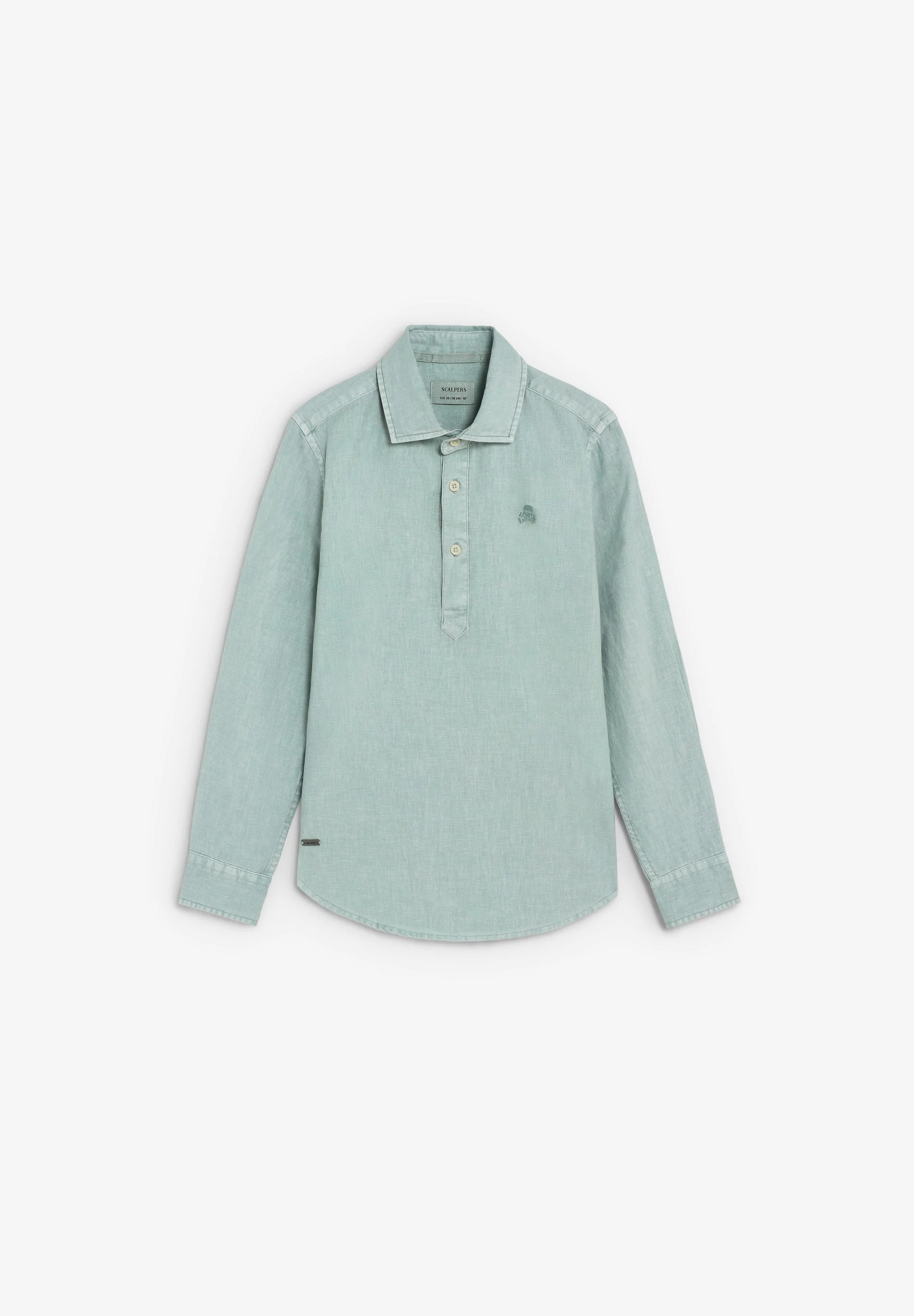 REGULAR FIT SKULL POLO SHIRT