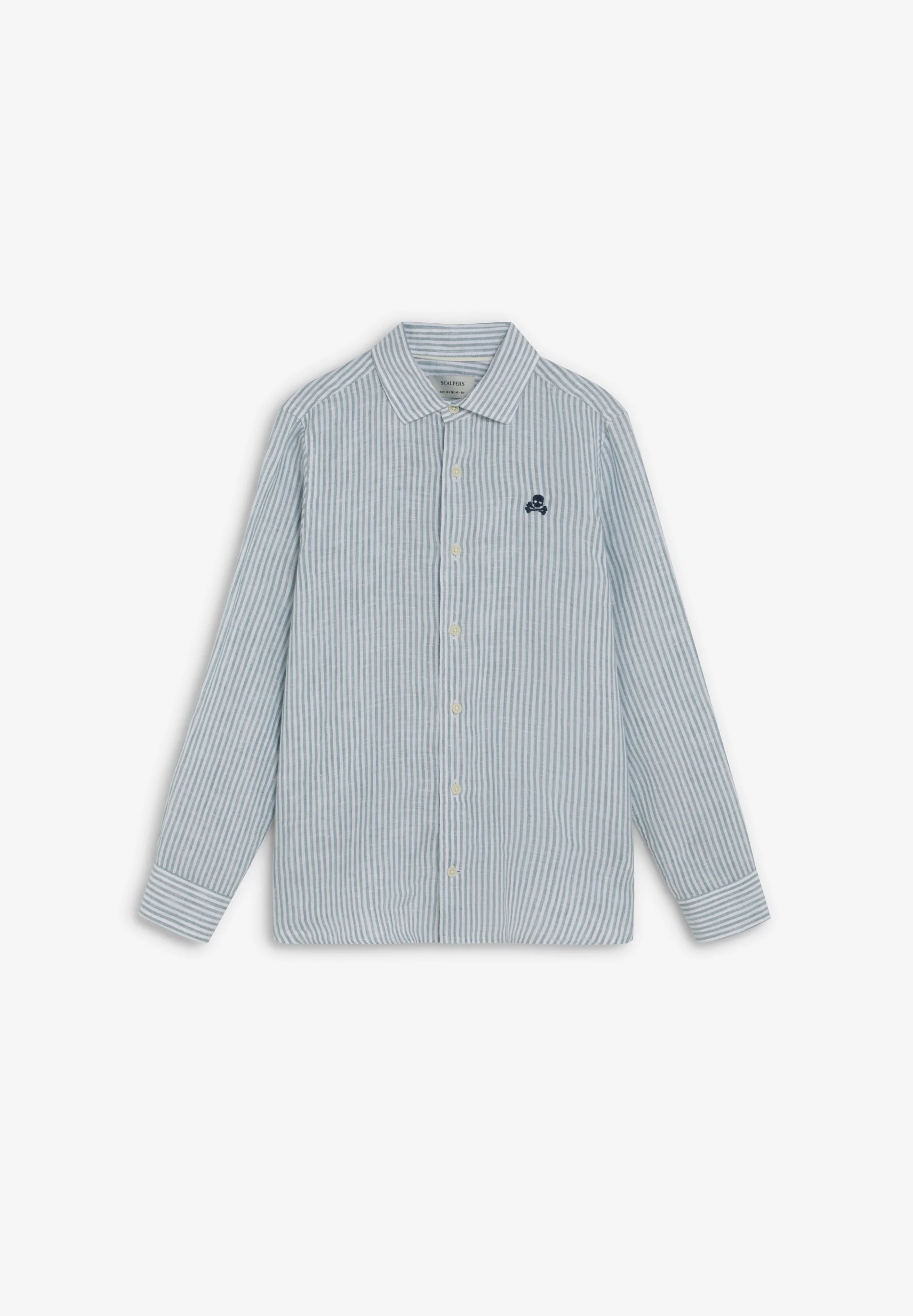STRIPED LINEN SHIRT