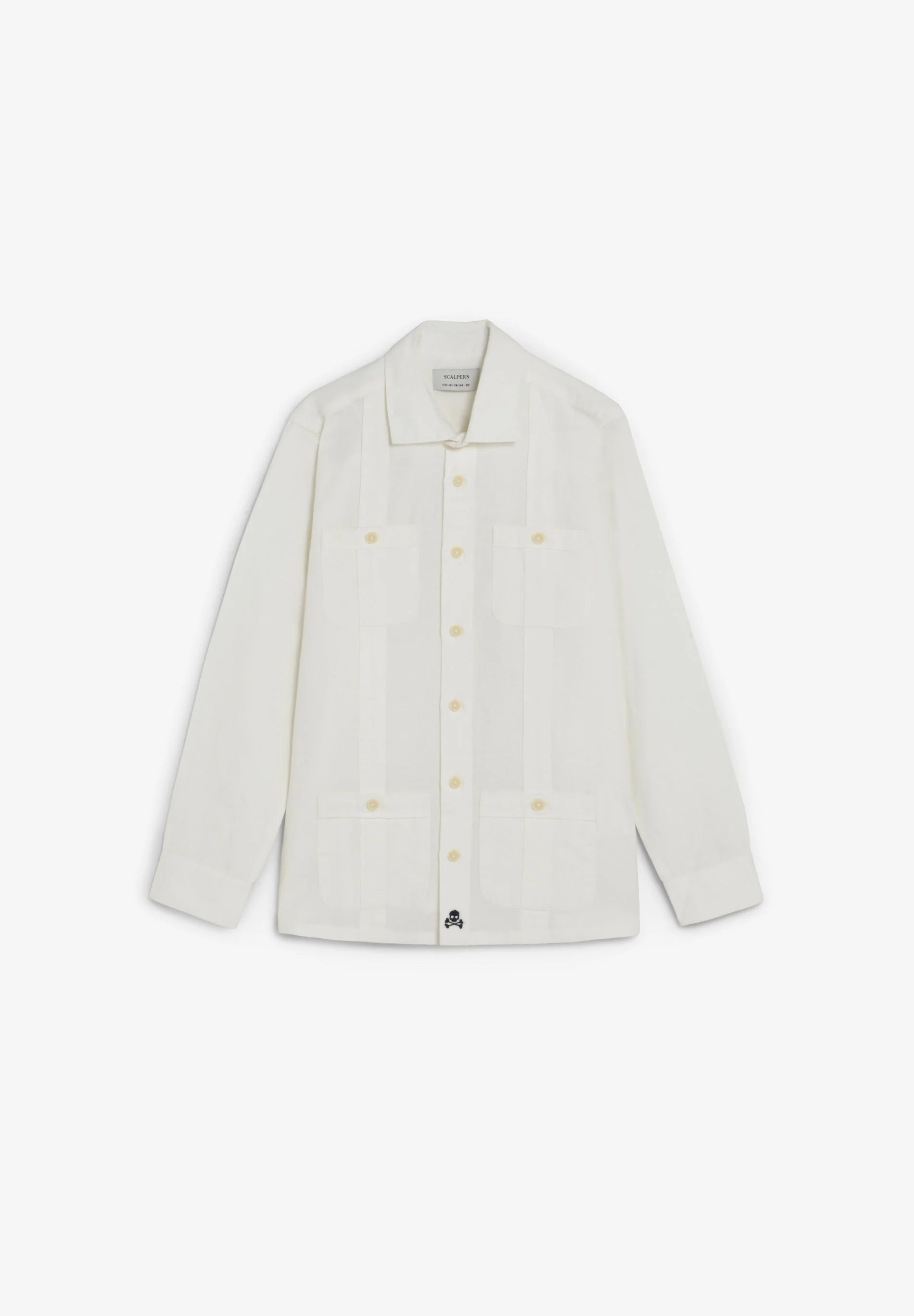 LINEN GUAYABERA SHIRT - Image 2