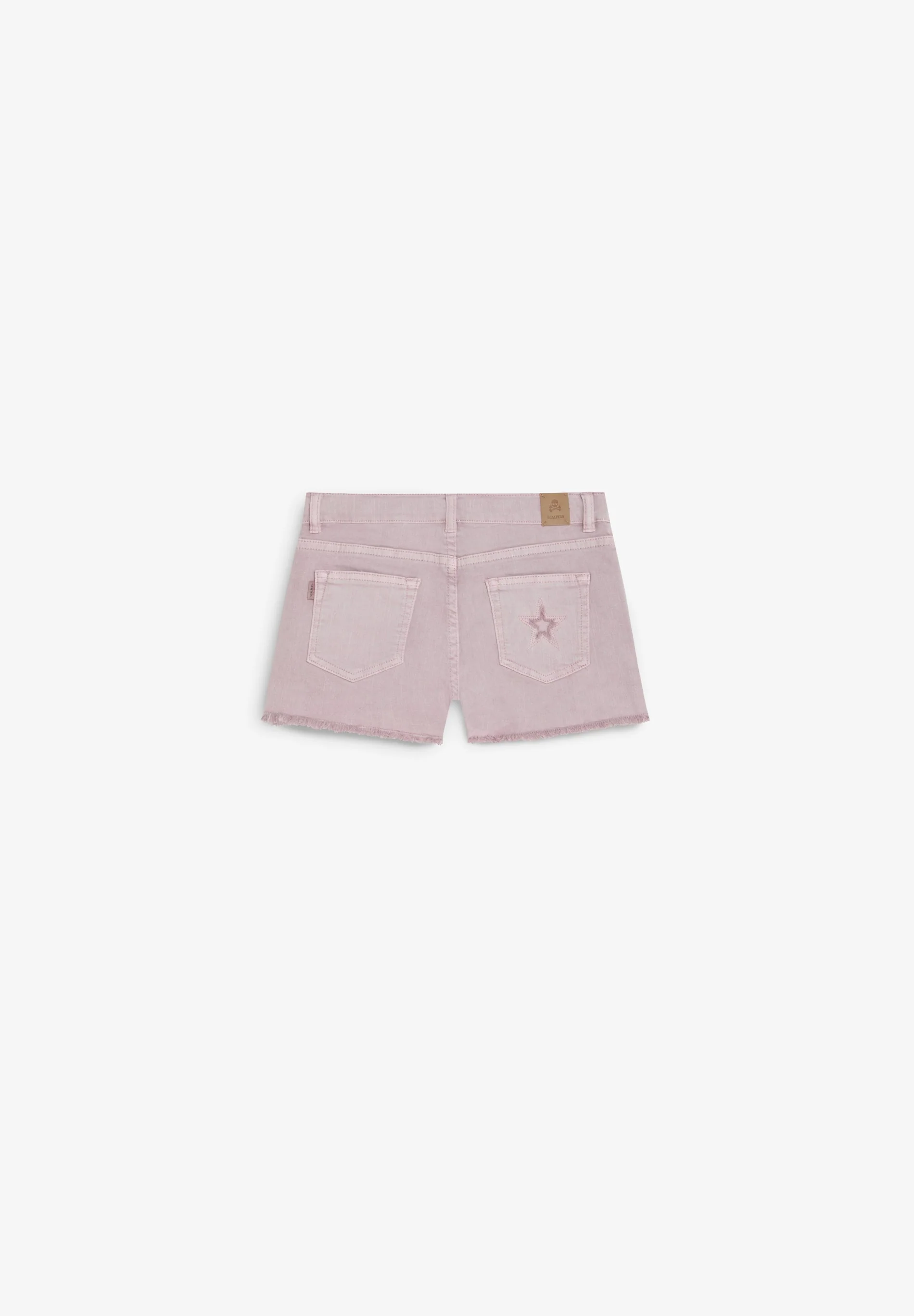 FADED DENIM SHORTS - Image 2