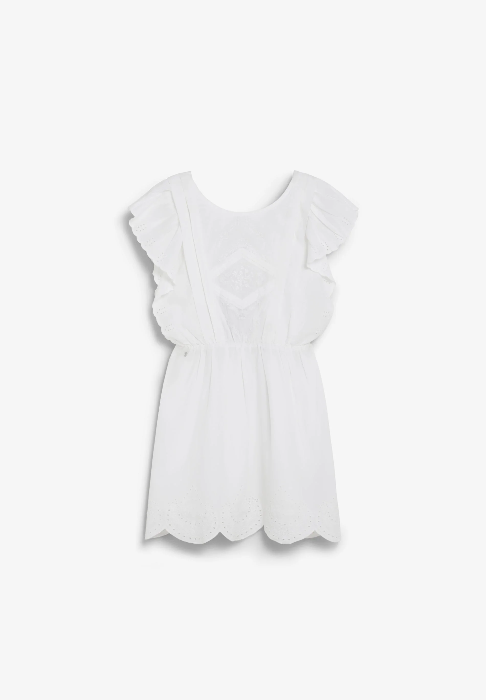 ROMANTIC PERFORATED DRESS - Image 2