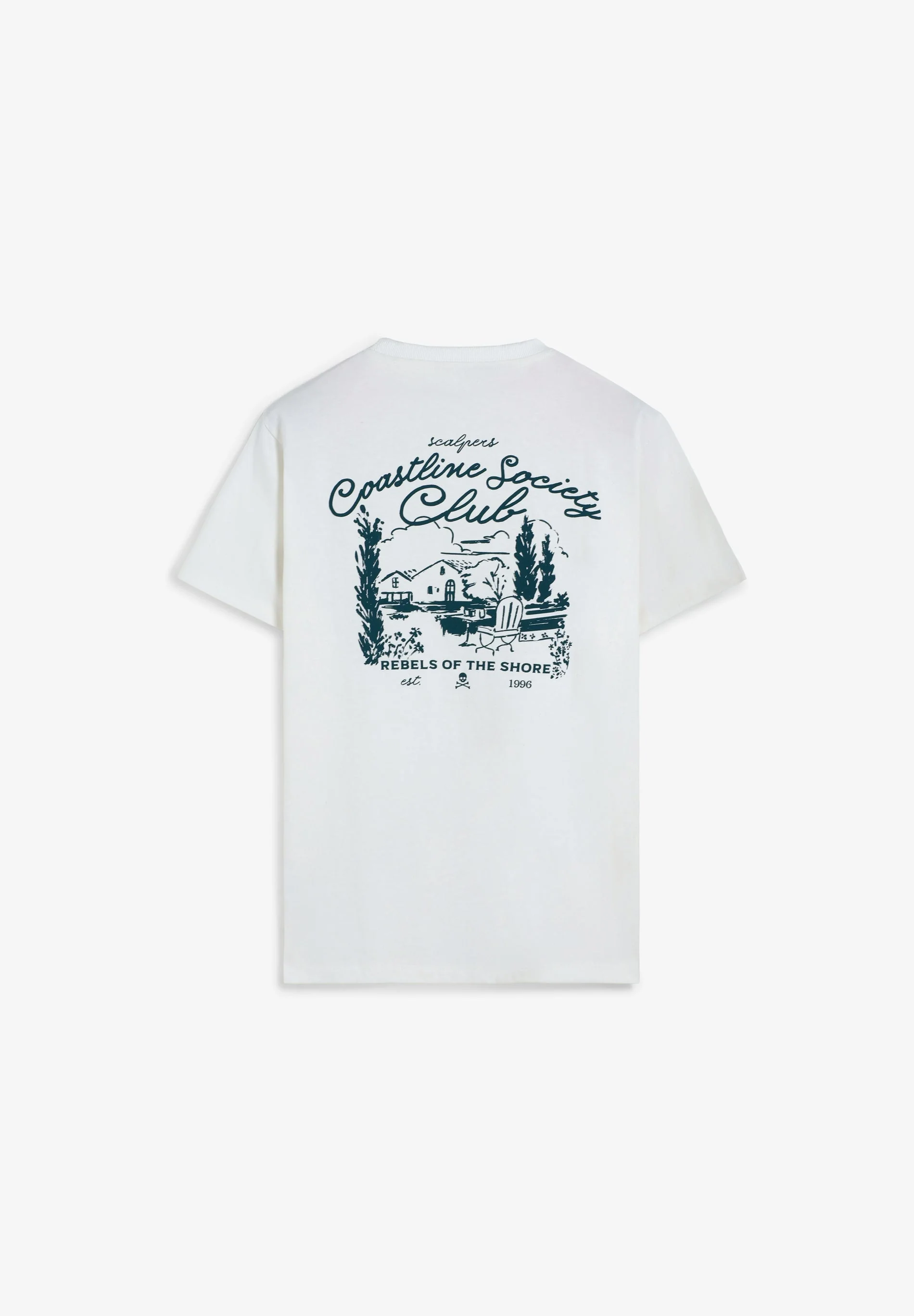 CONTRAST PRINT T-SHIRT