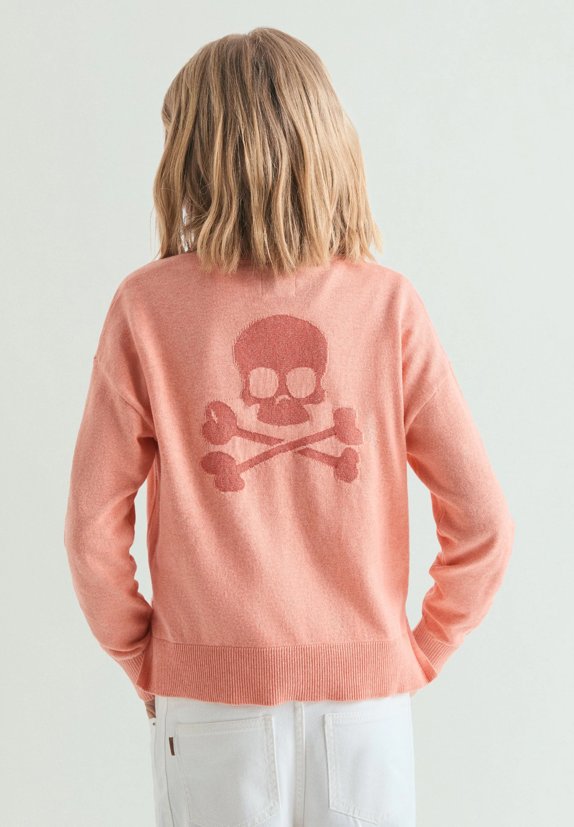 SHINY LOGO SWEATER