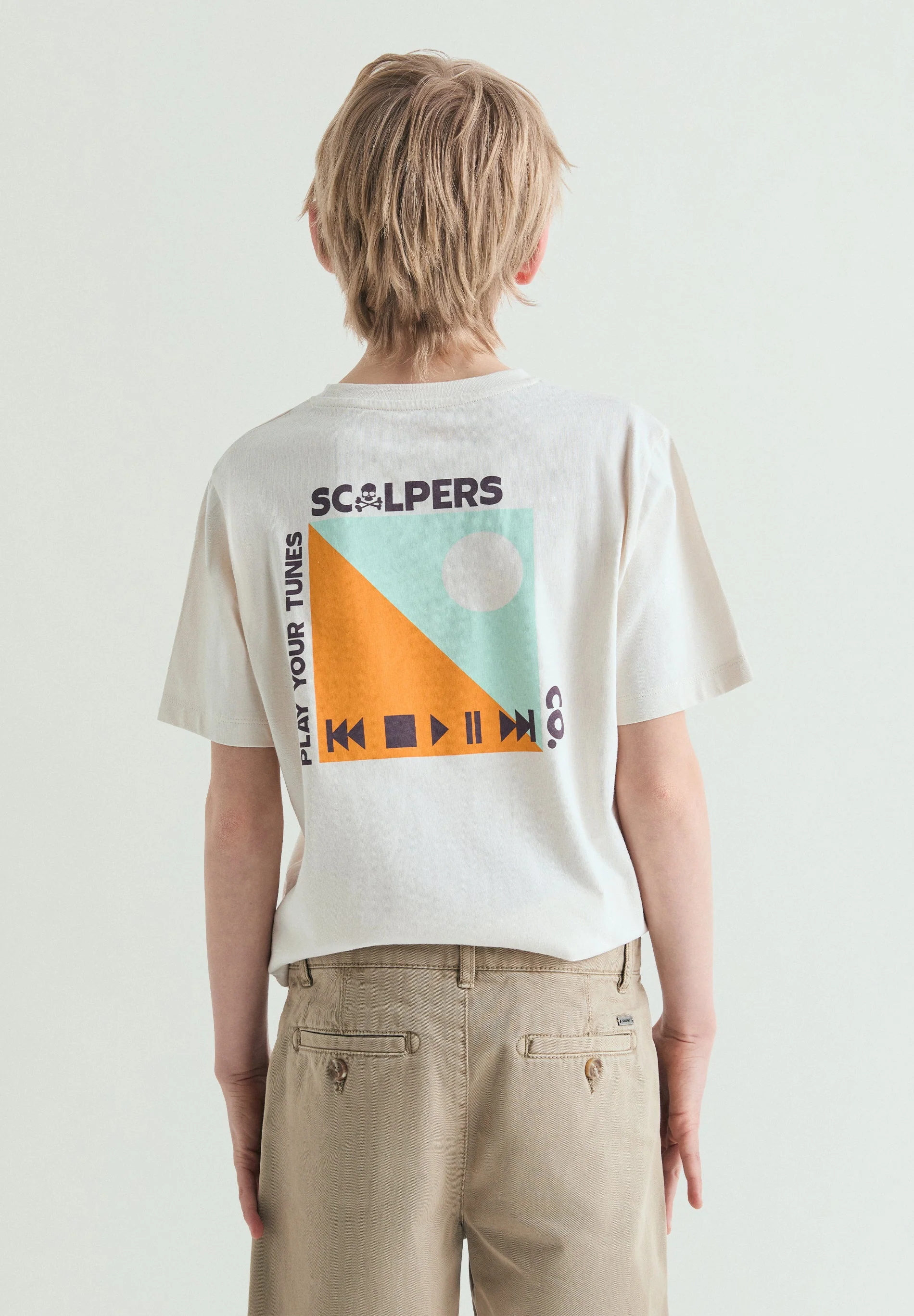 TUNE PRINT T-SHIRT