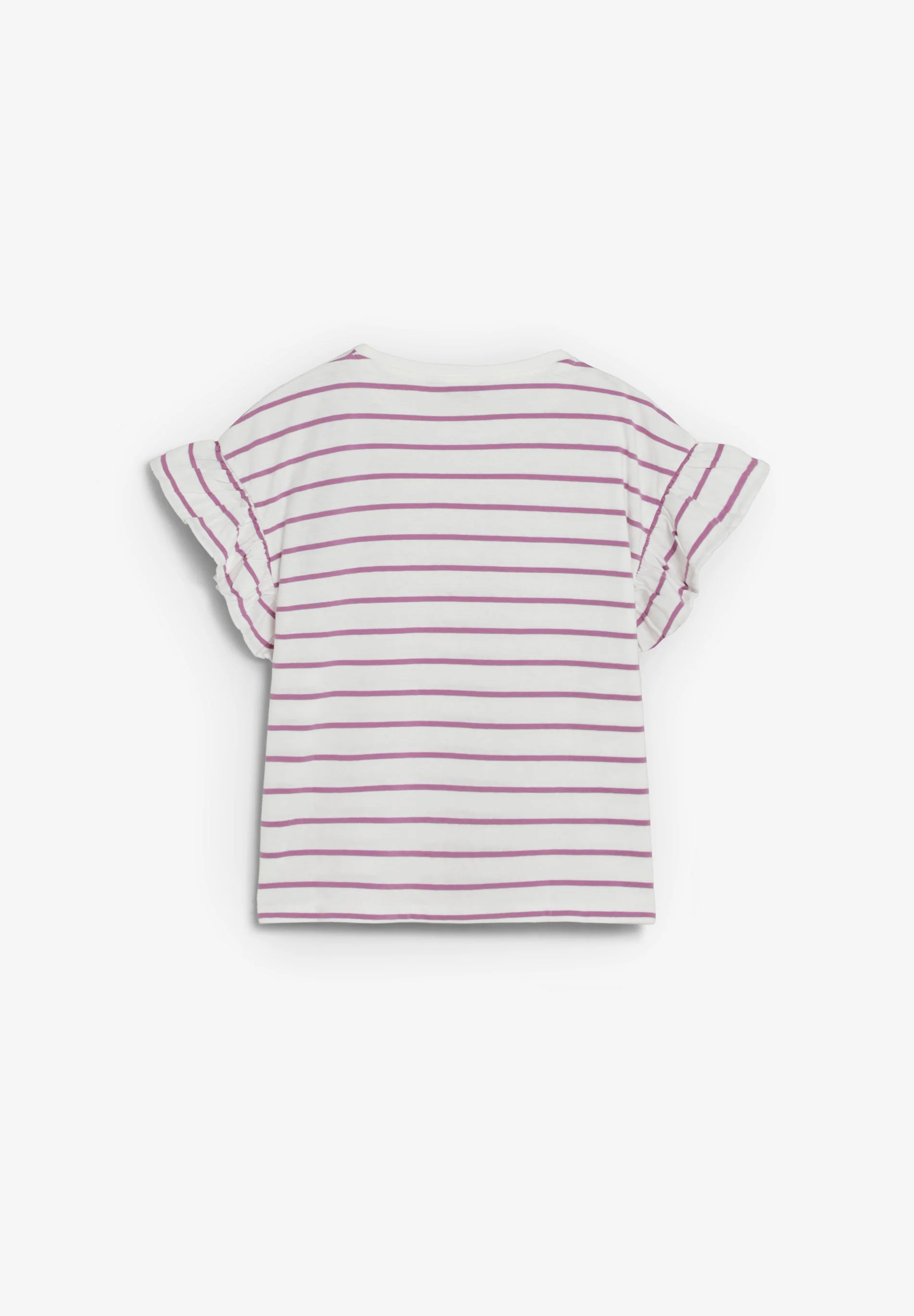 STRIPED T-SHIRT WITH CONTRAST SKULL - Image 2