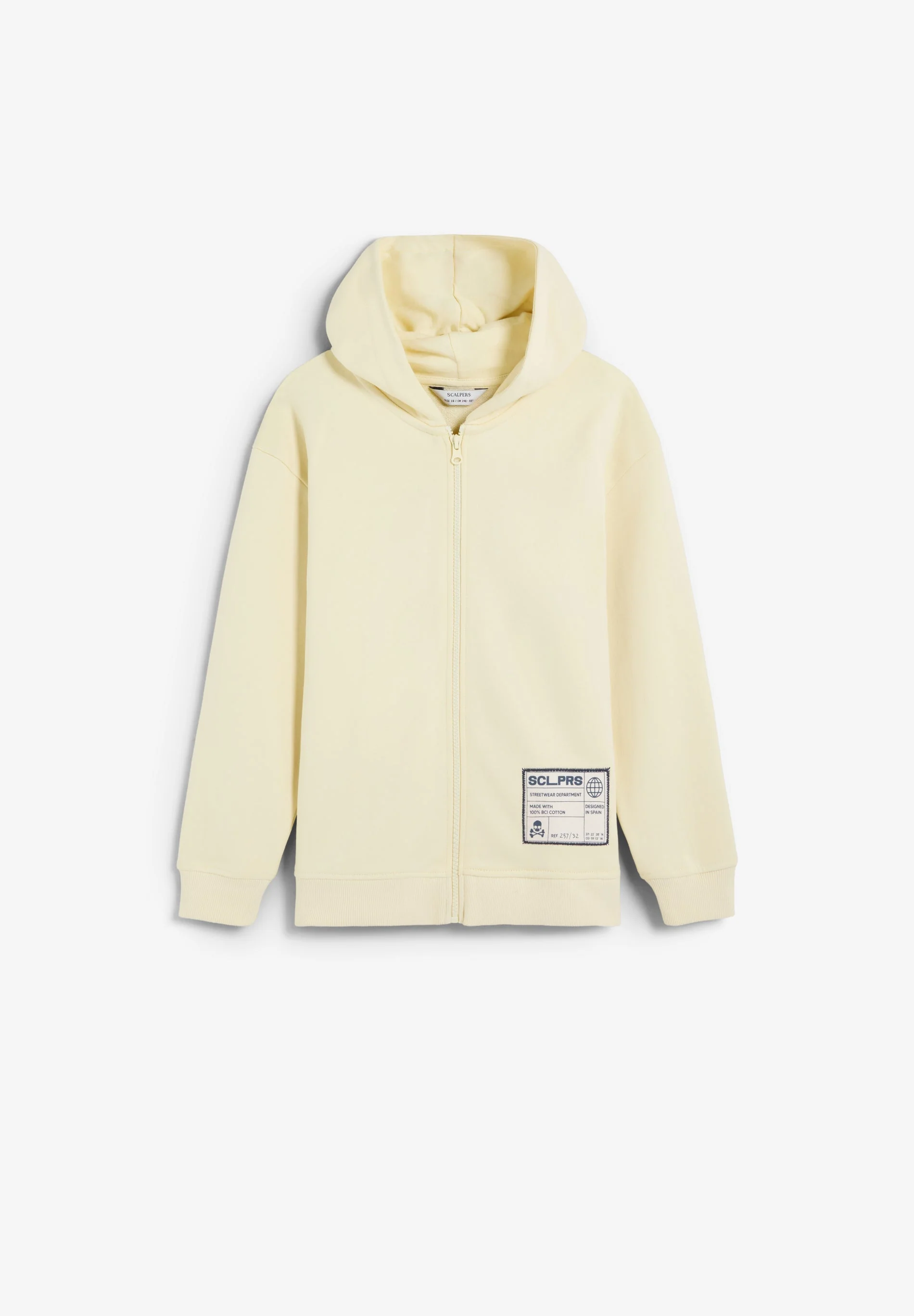 SKULL DETAIL HOODIE