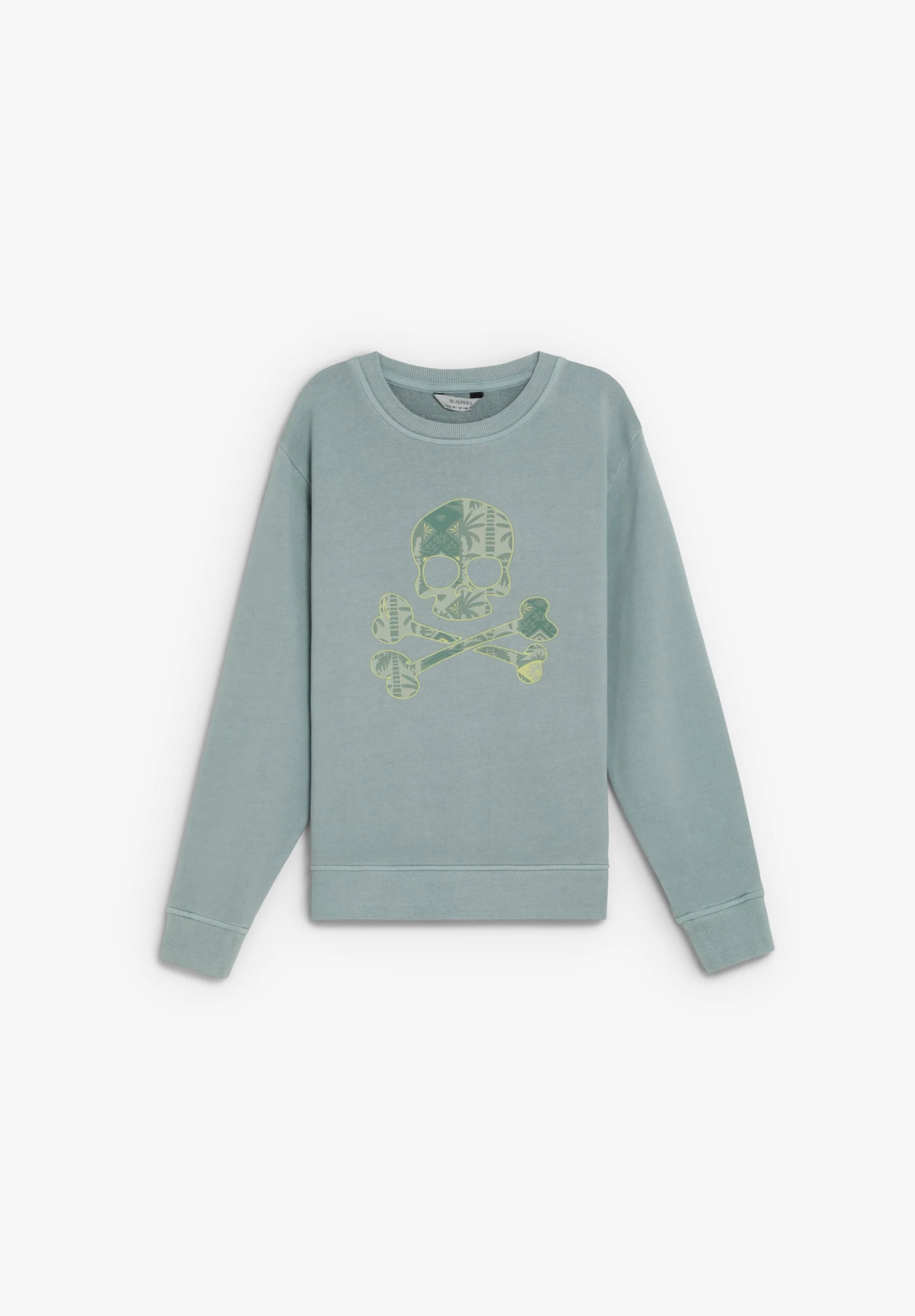 PRINTED SKULL HOODIE