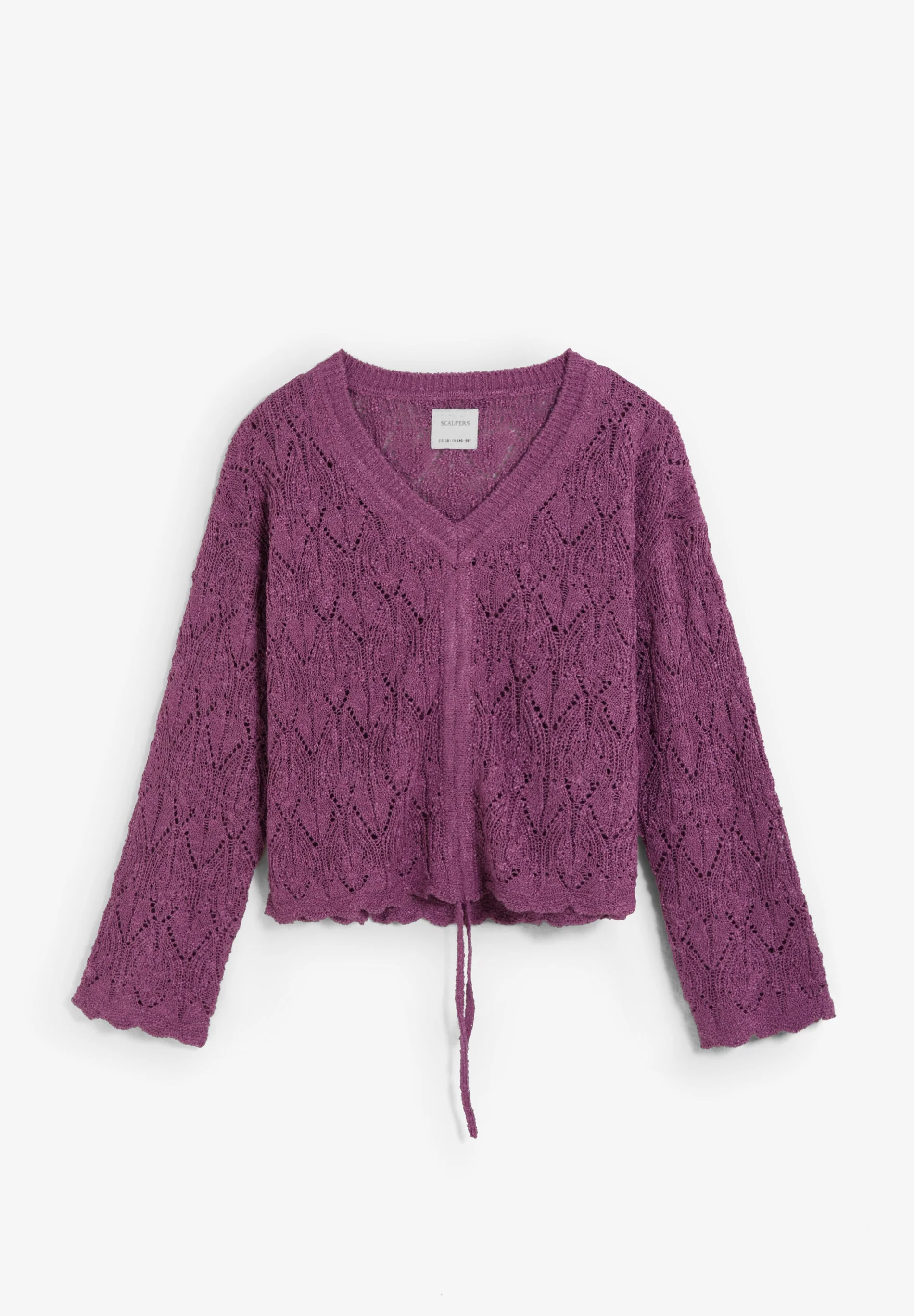 OPENWORK KNIT CARDIGAN - Image 2