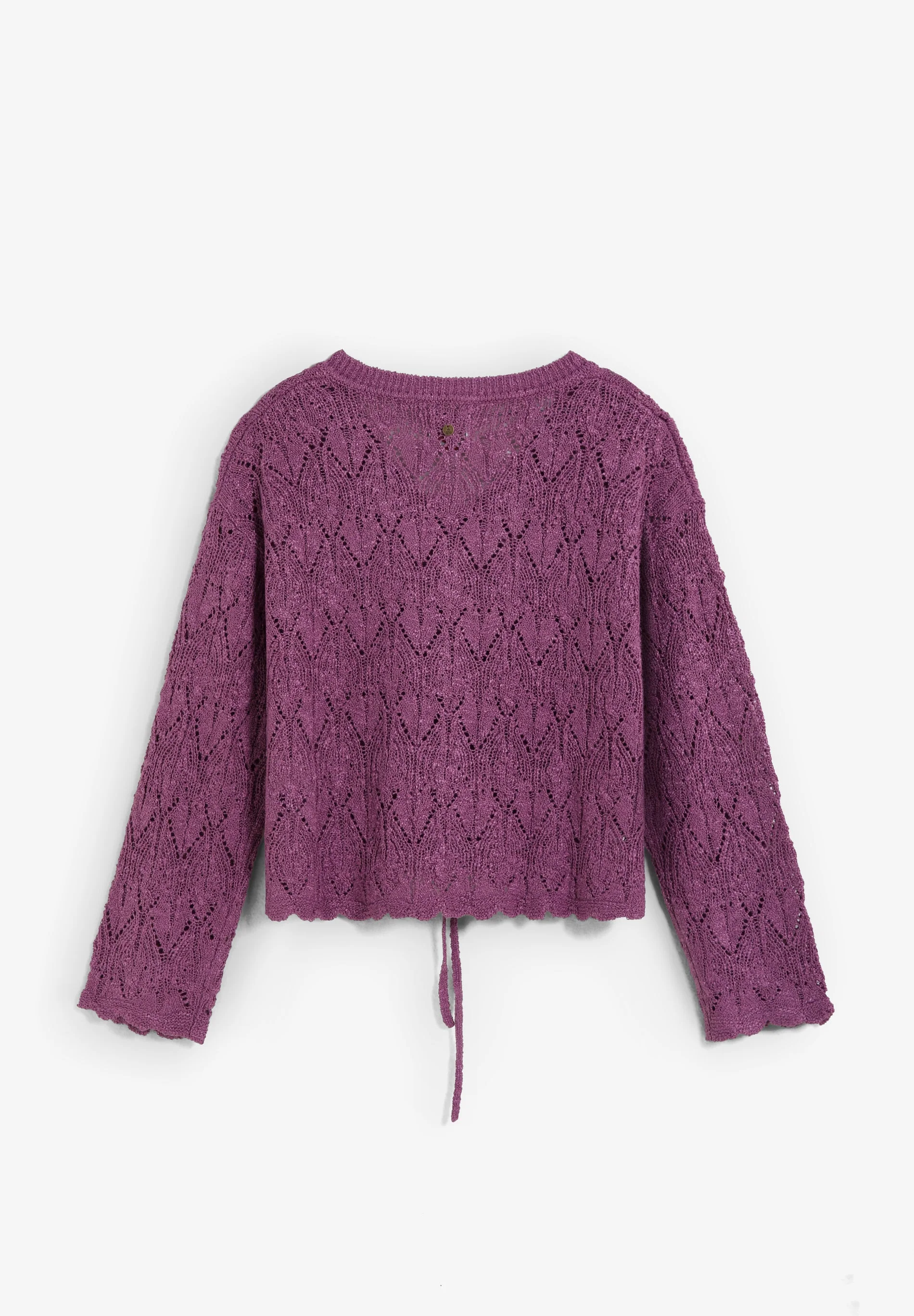 OPENWORK KNIT CARDIGAN - Image 3