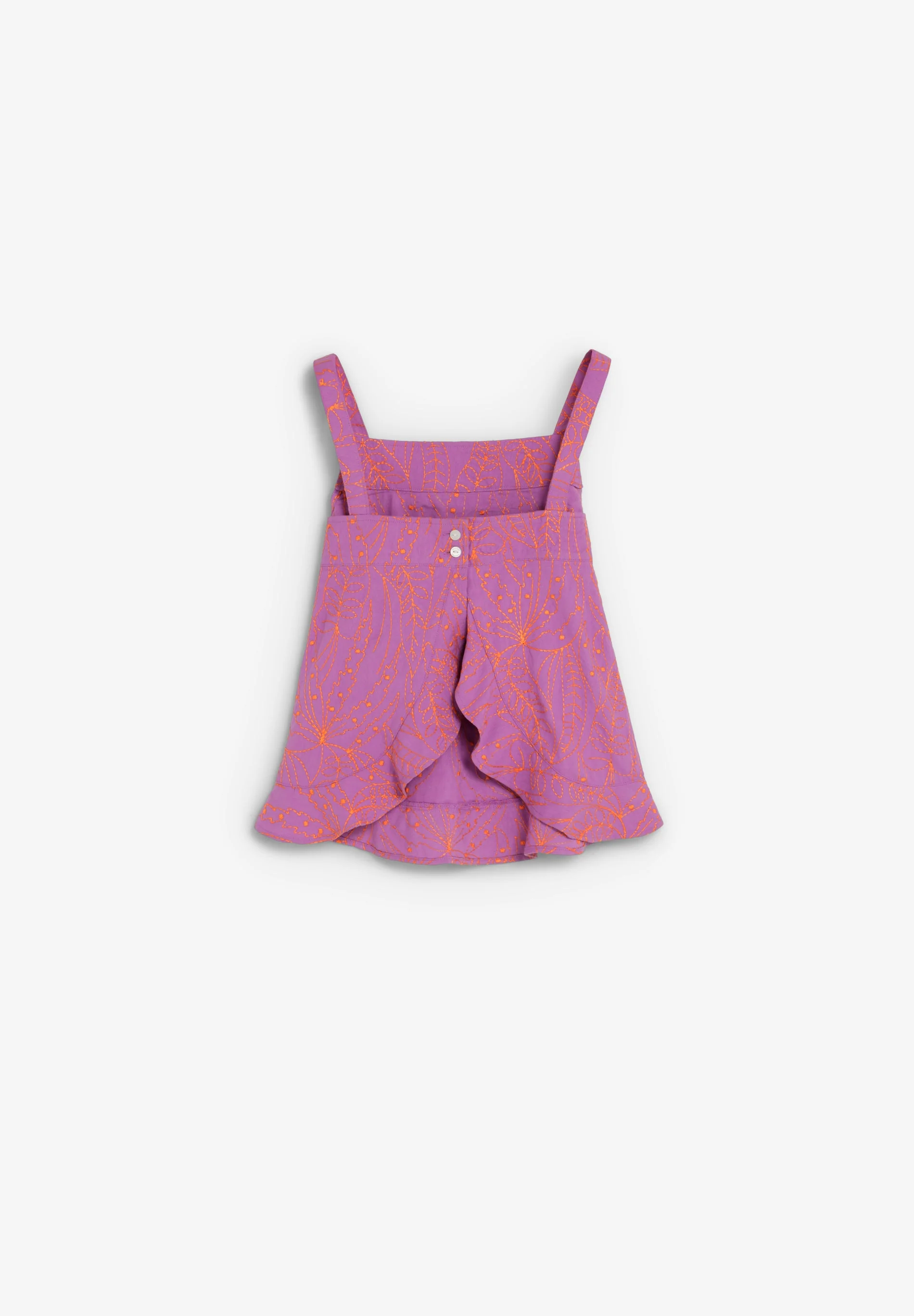 CONTRAST EMBROIDERED TOP - Image 3