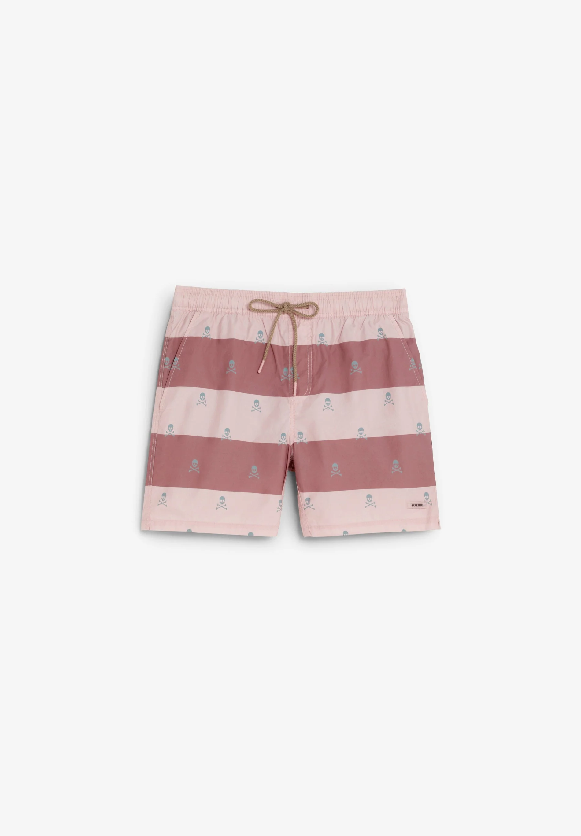 SCSKULL STRIPES SWIMSUIT