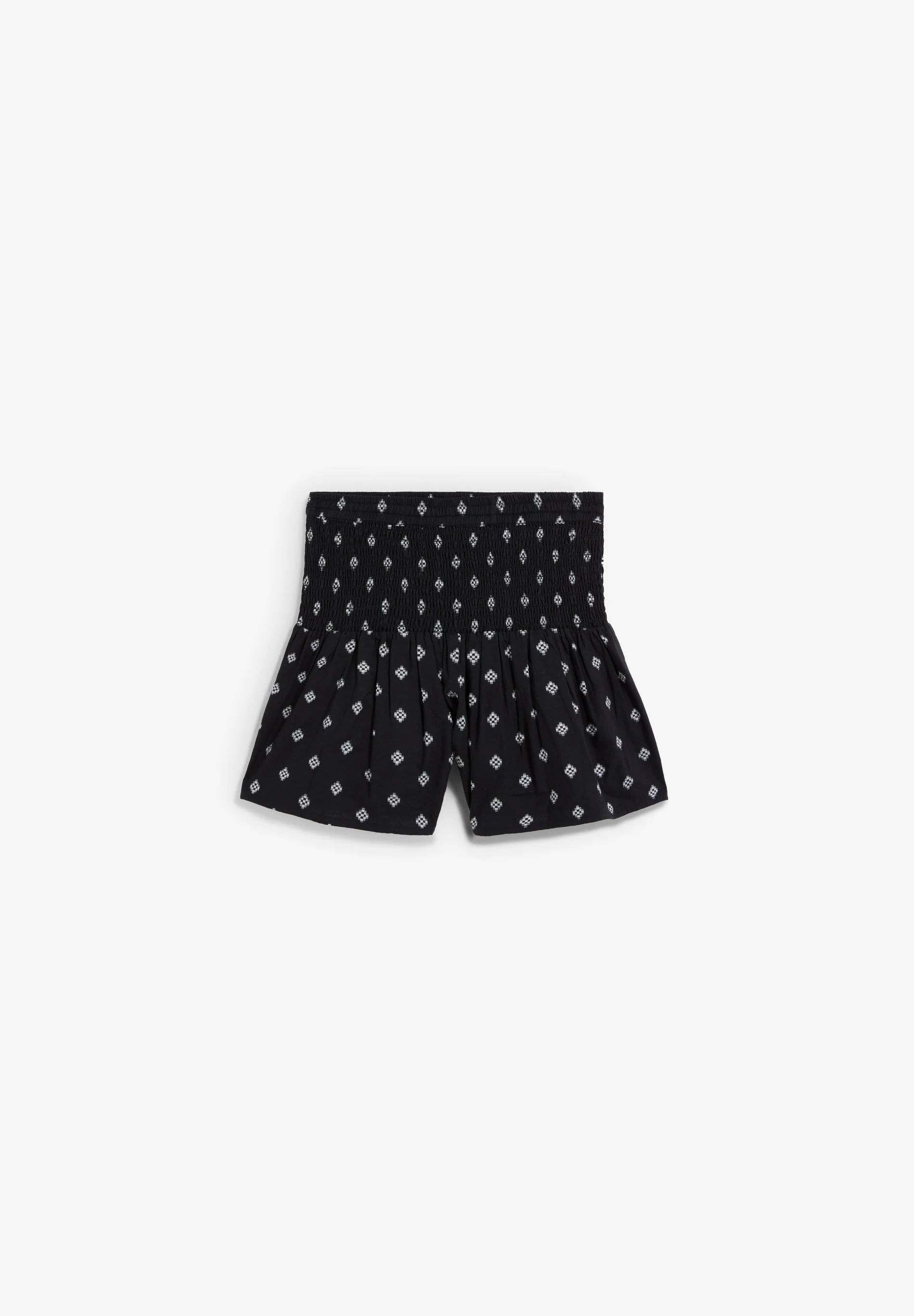 JACQUARD BERMUDA SHORTS WITH ELASTIC WAIST - Image 3