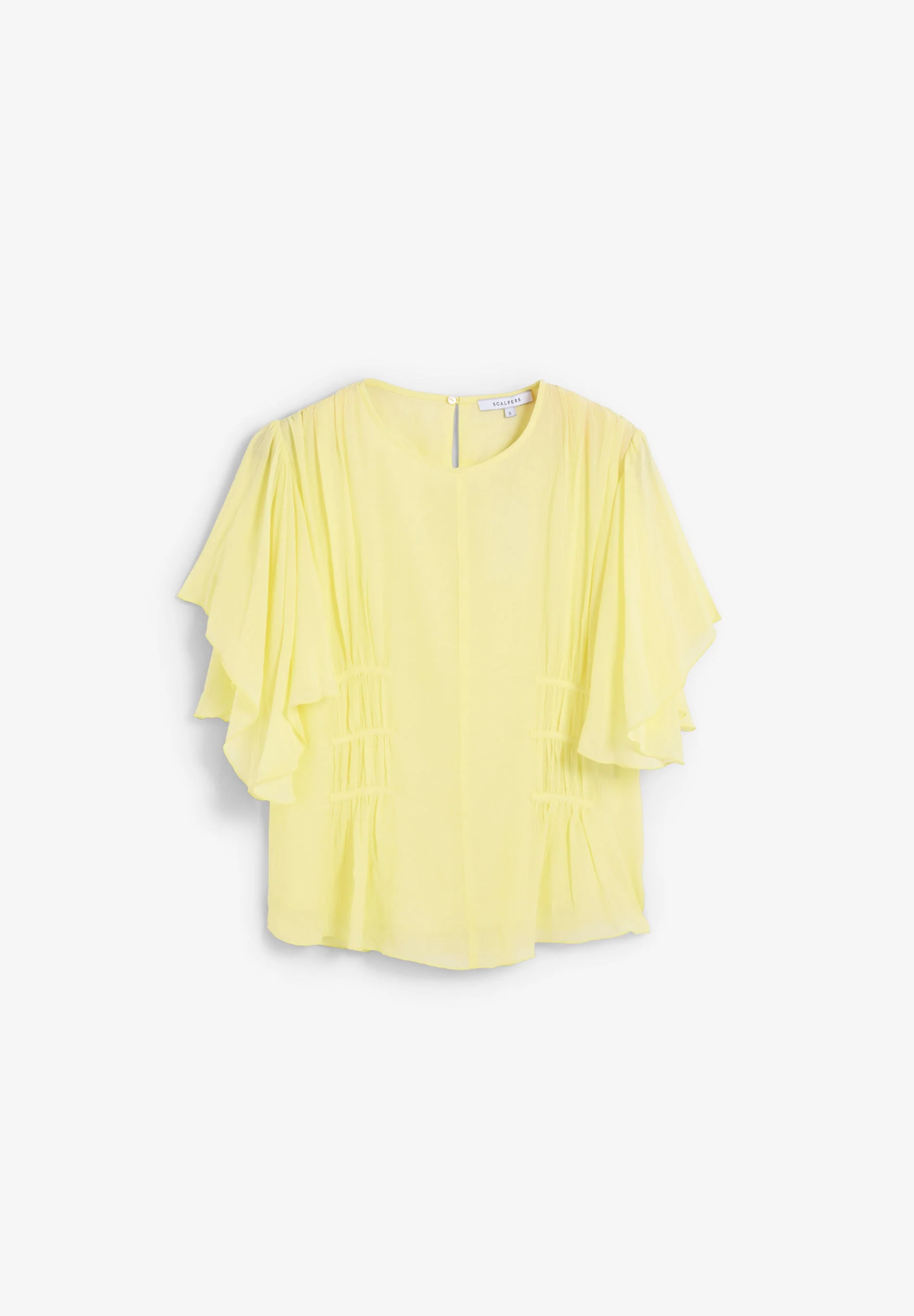 FLOWING GATHERED BLOUSE