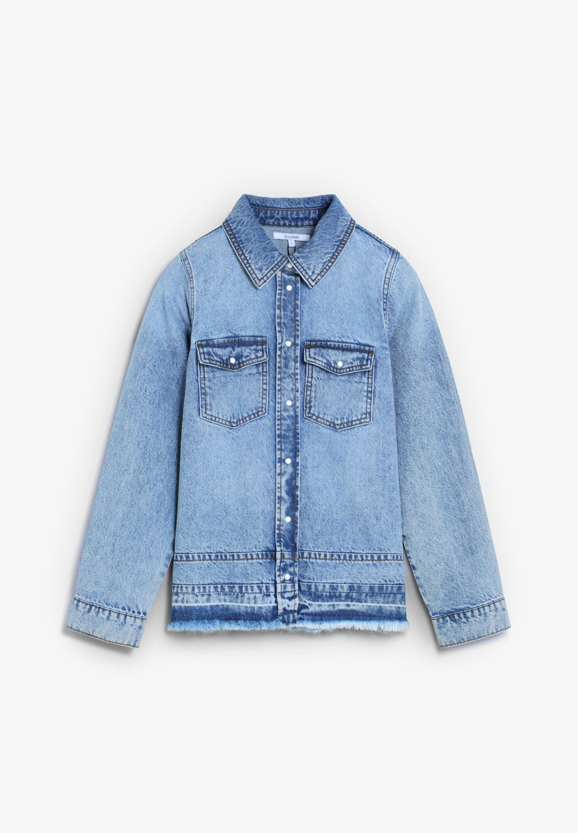 WASHED DENIM SHIRT - Image 2