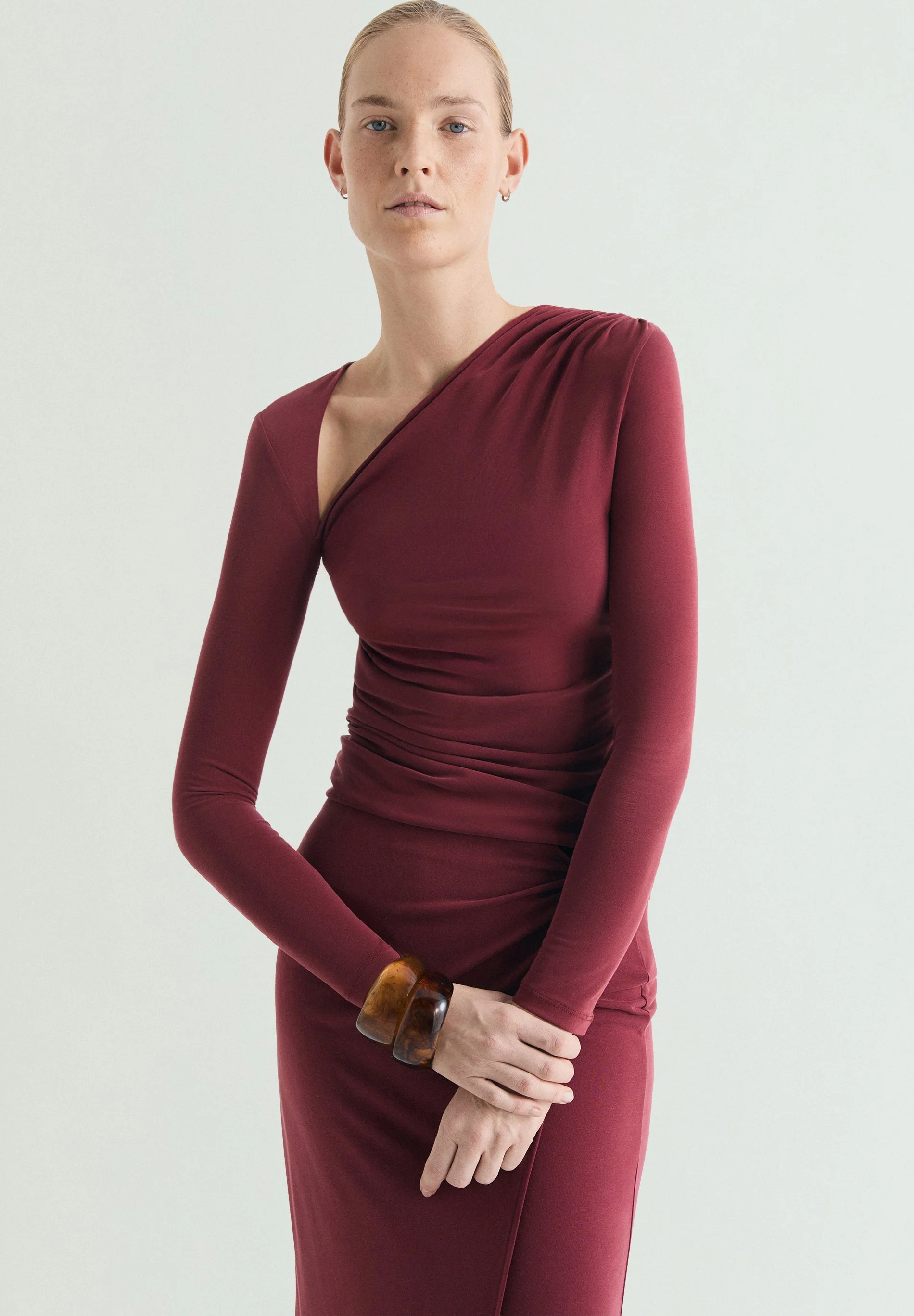 ASYMMETRIC LOOSE-FITTING T-SHIRT - Image 2