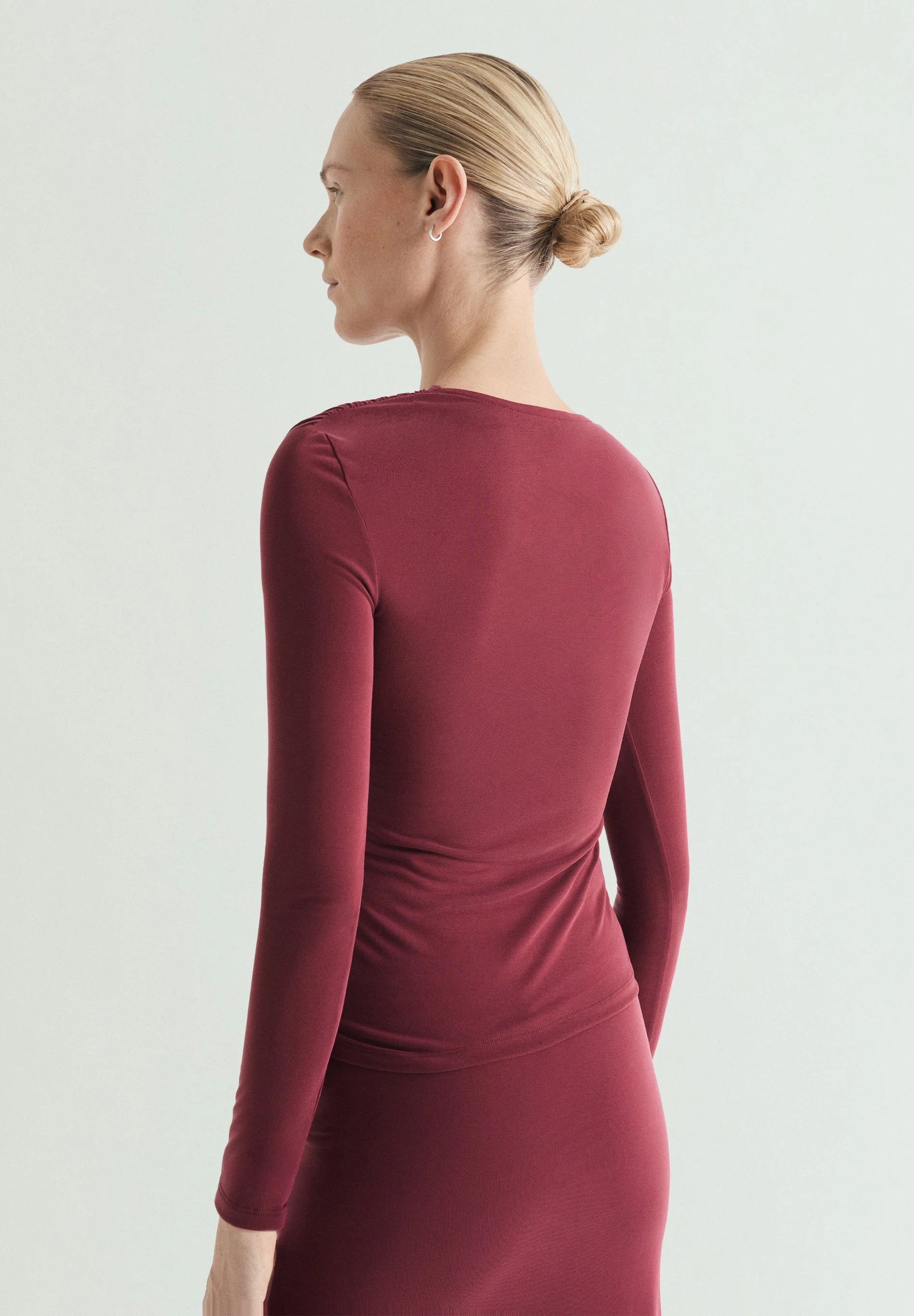 ASYMMETRIC LOOSE-FITTING T-SHIRT - Image 5