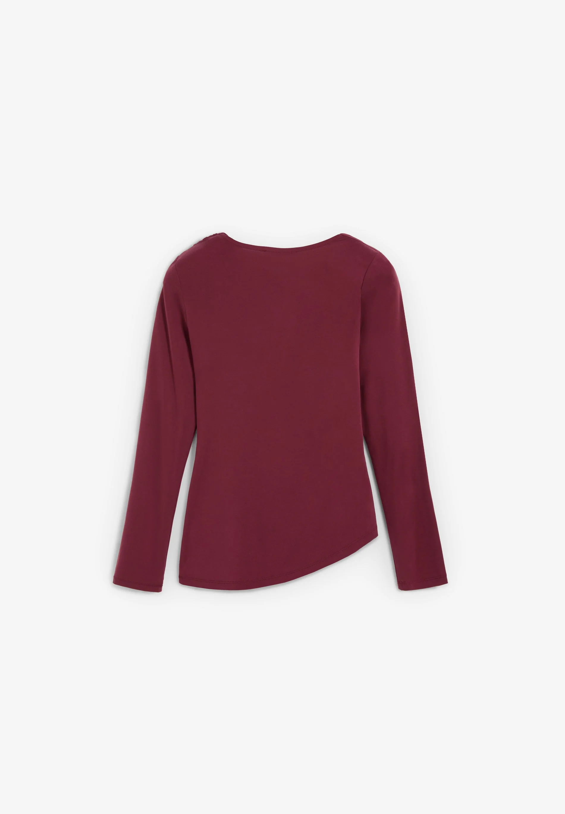 ASYMMETRIC LOOSE-FITTING T-SHIRT - Image 7
