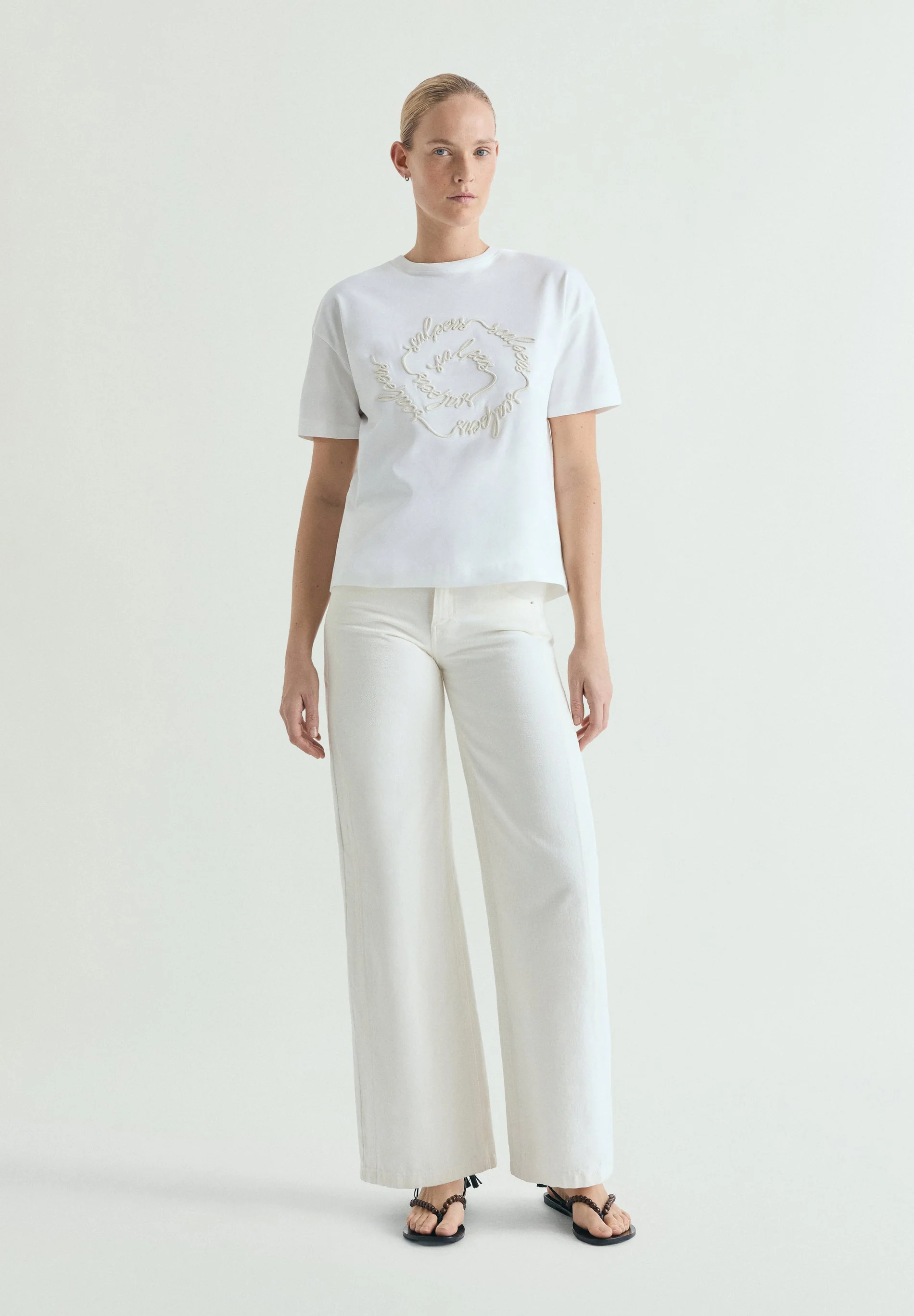 SPIRAL EMBROIDERED T-SHIRT - Image 2