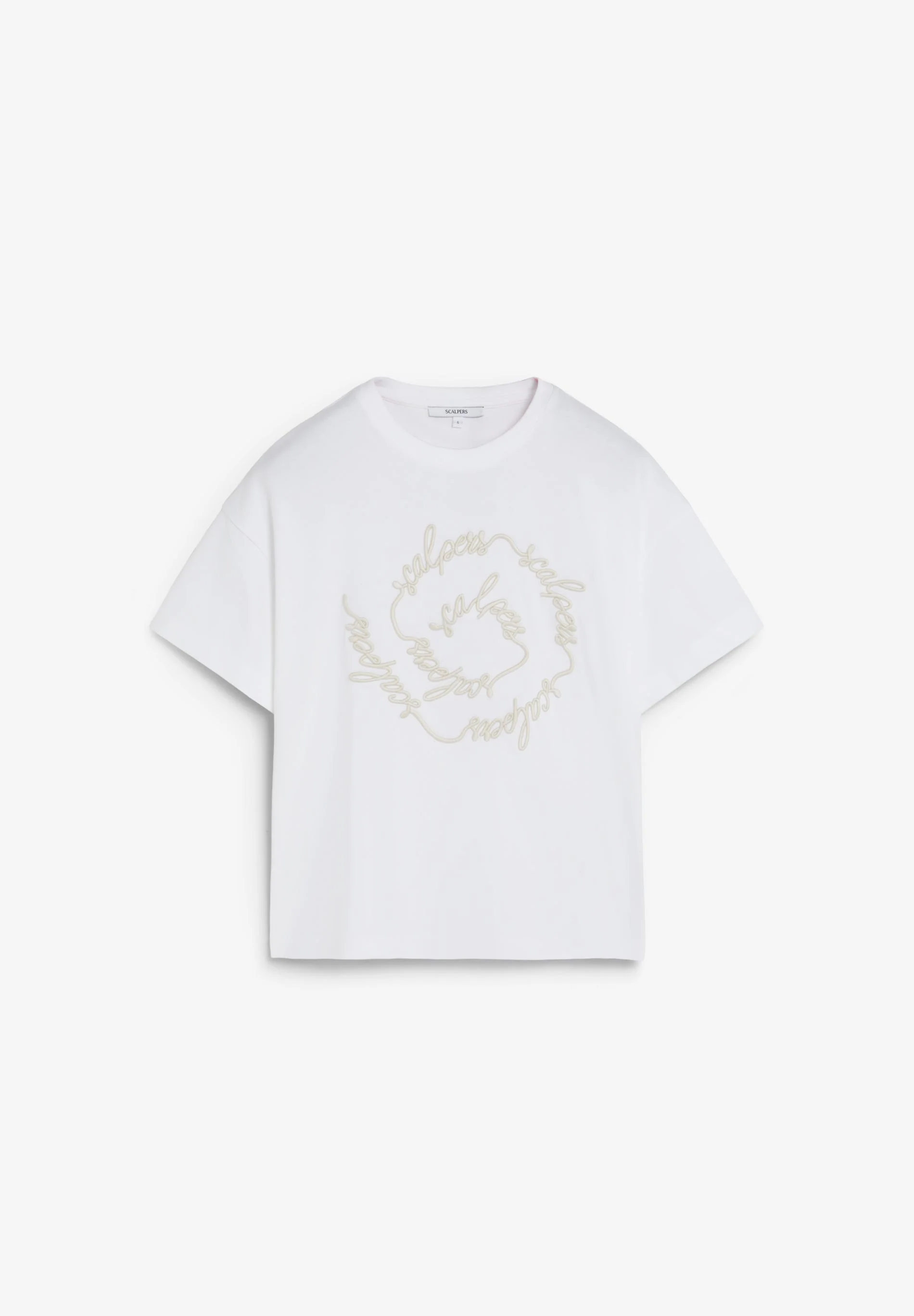 SPIRAL EMBROIDERED T-SHIRT - Image 4