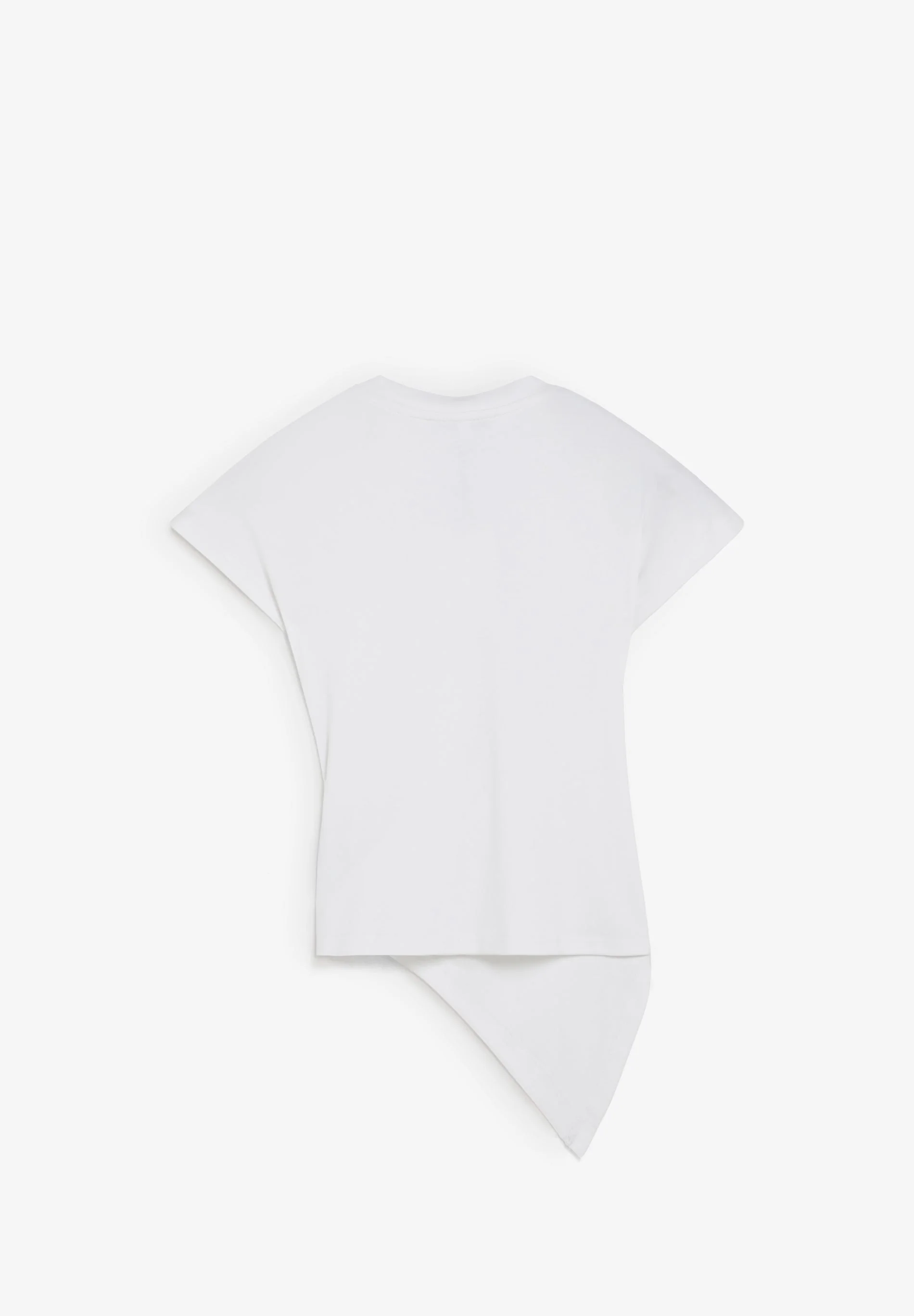 ASYMMETRIC DRAPED T-SHIRT - Image 2