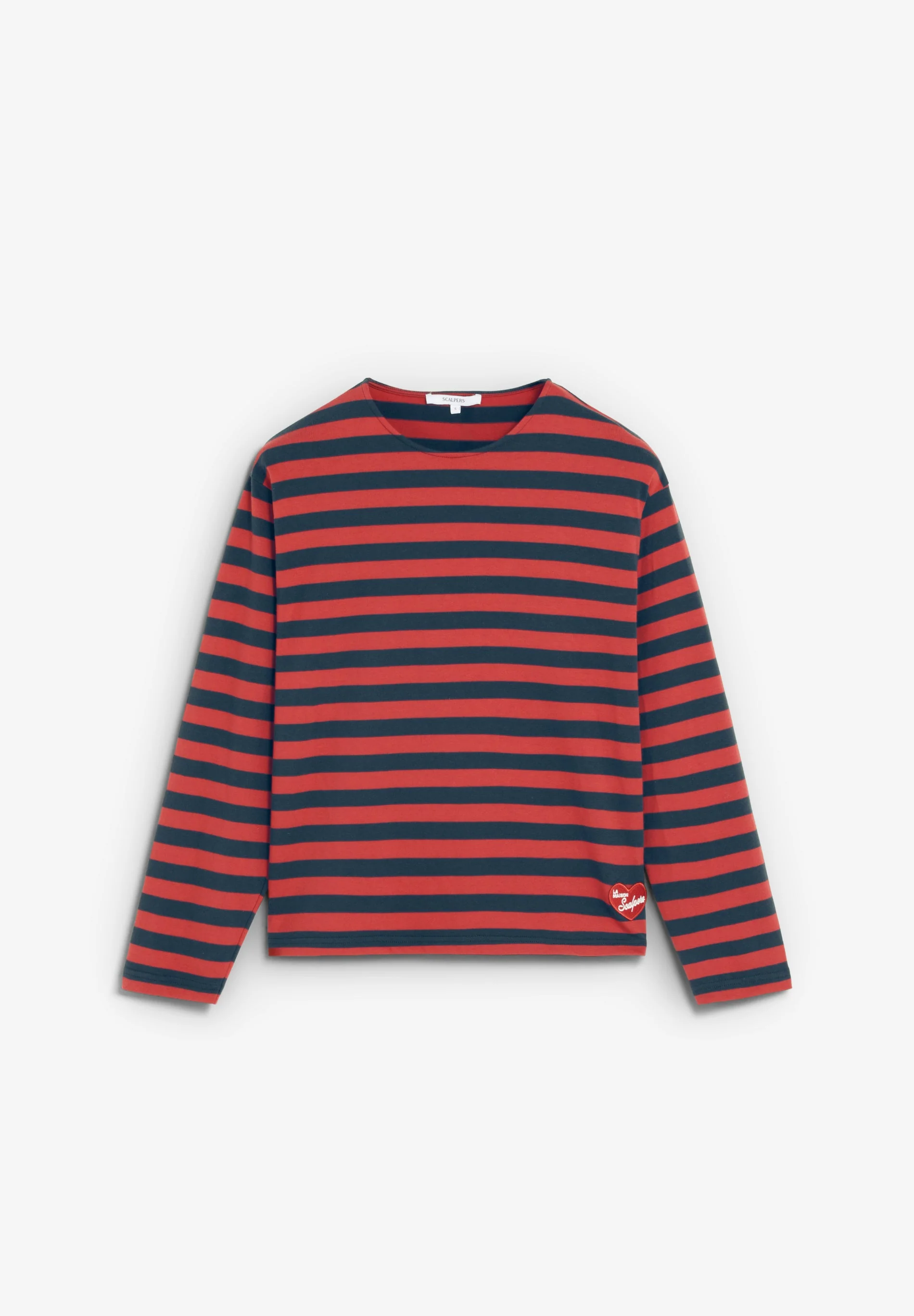 STRIPED T-SHIRT WITH PATCH - Image 6