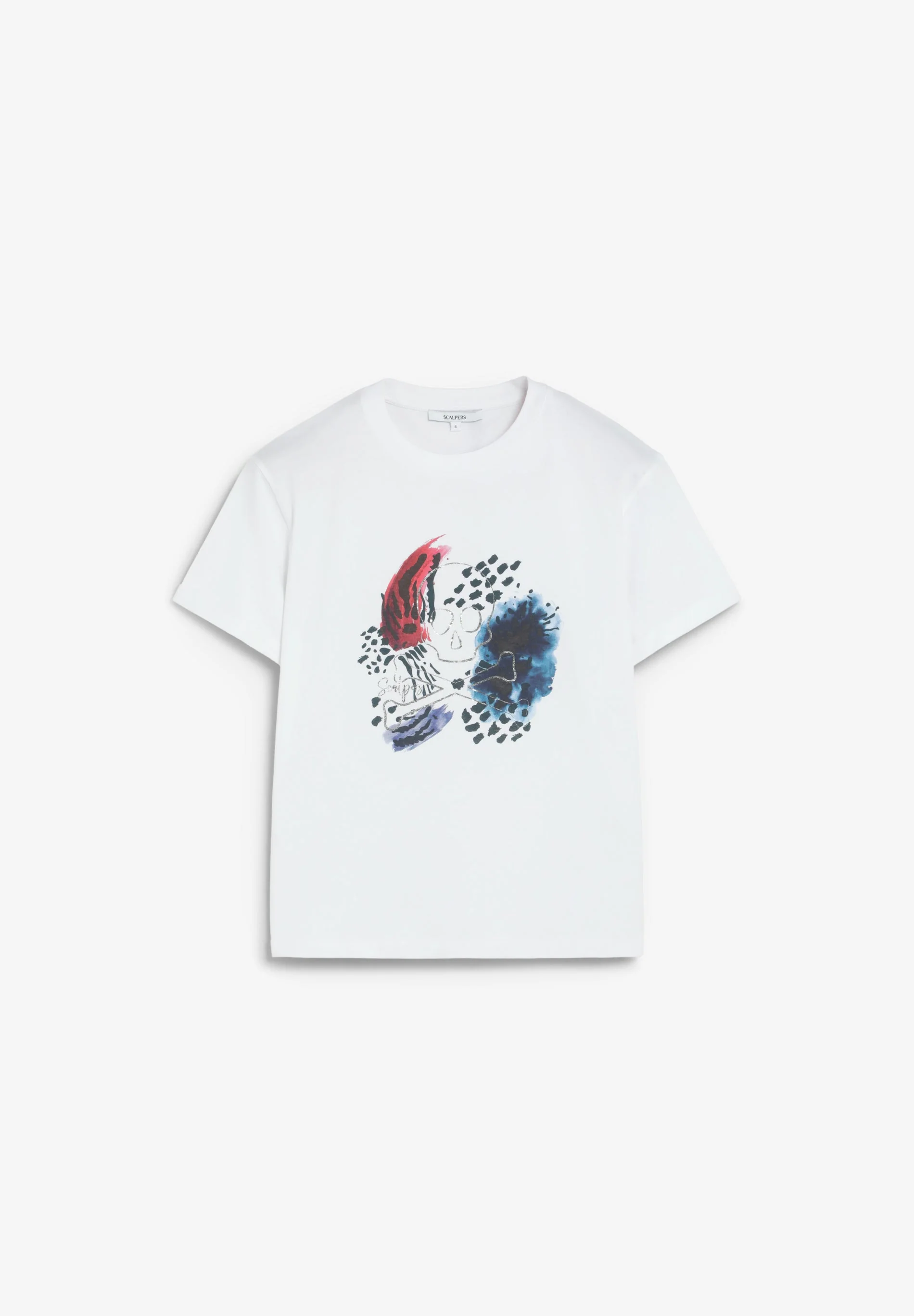 T-SHIRT WITH SKULL PRINT - Image 2