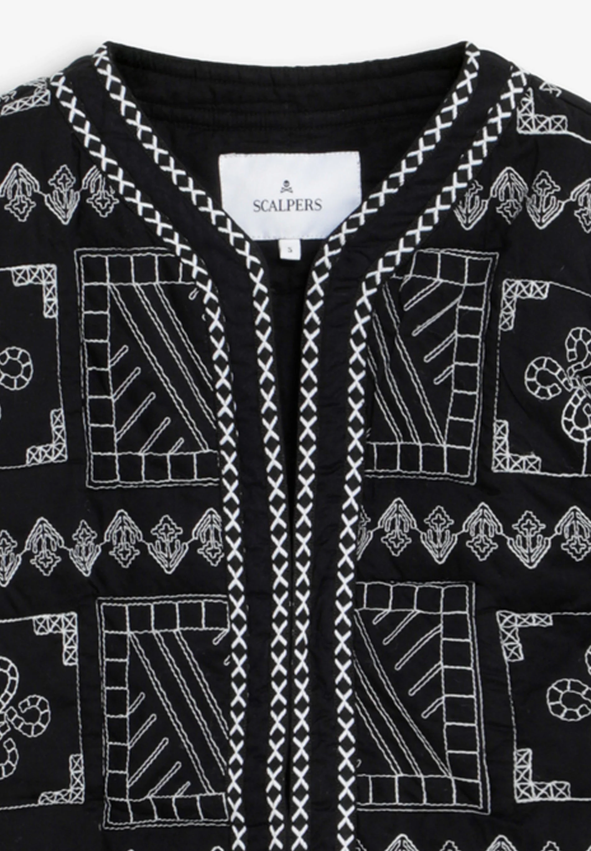 EMBROIDERED PUFFER JACKET - Image 3