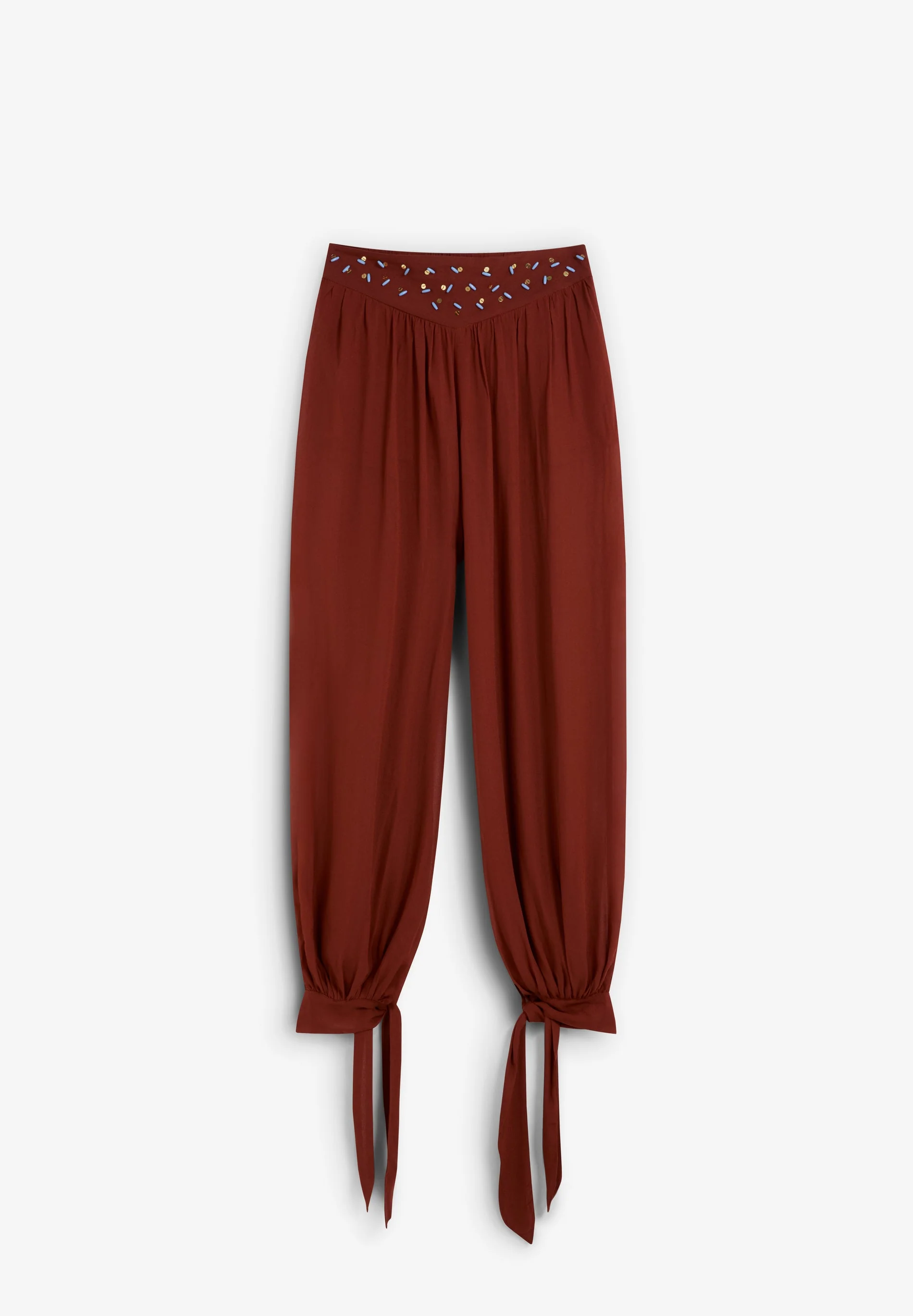 BALLOON TROUSERS WITH APPLIQUÉS - Image 2