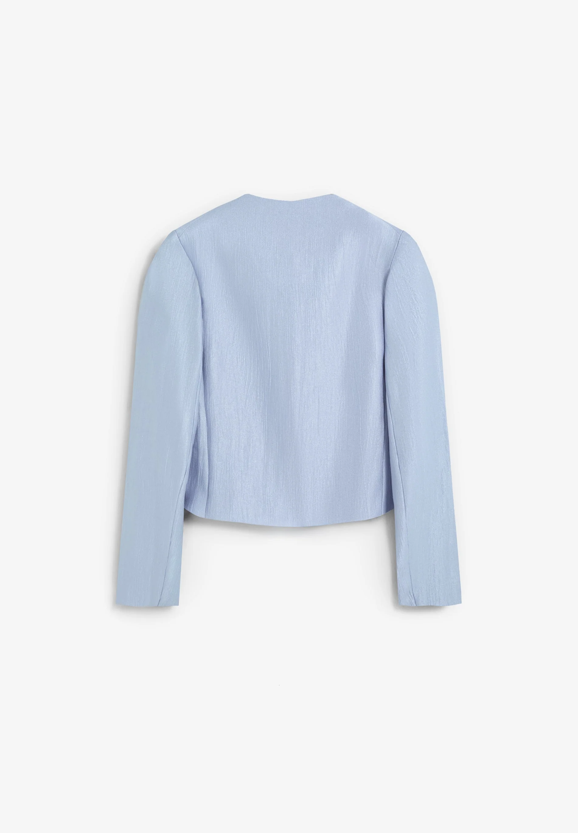 CROPPED JACQUARD BLAZER - Image 3