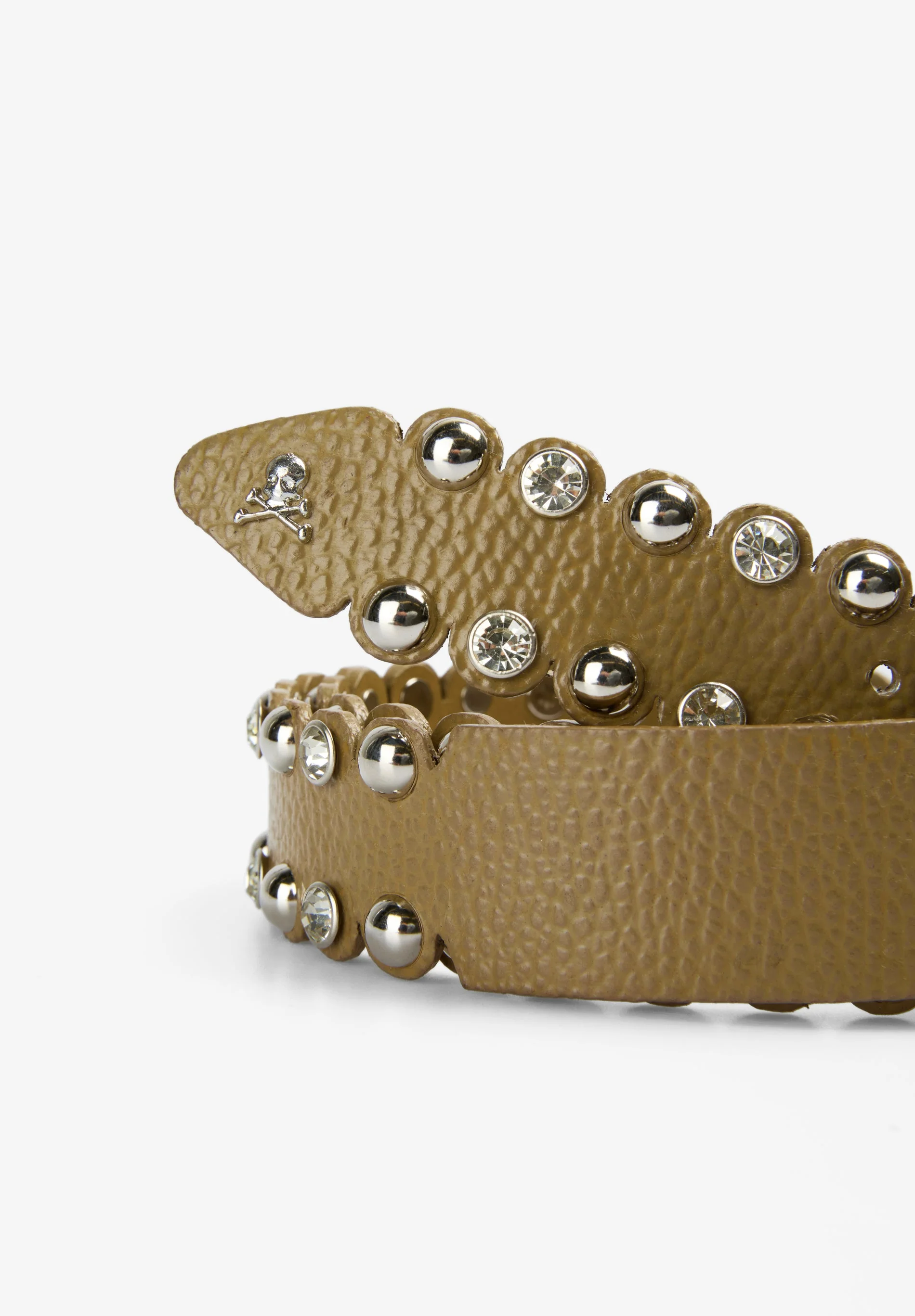 LEATHER BELT WITH STUDS - Image 3