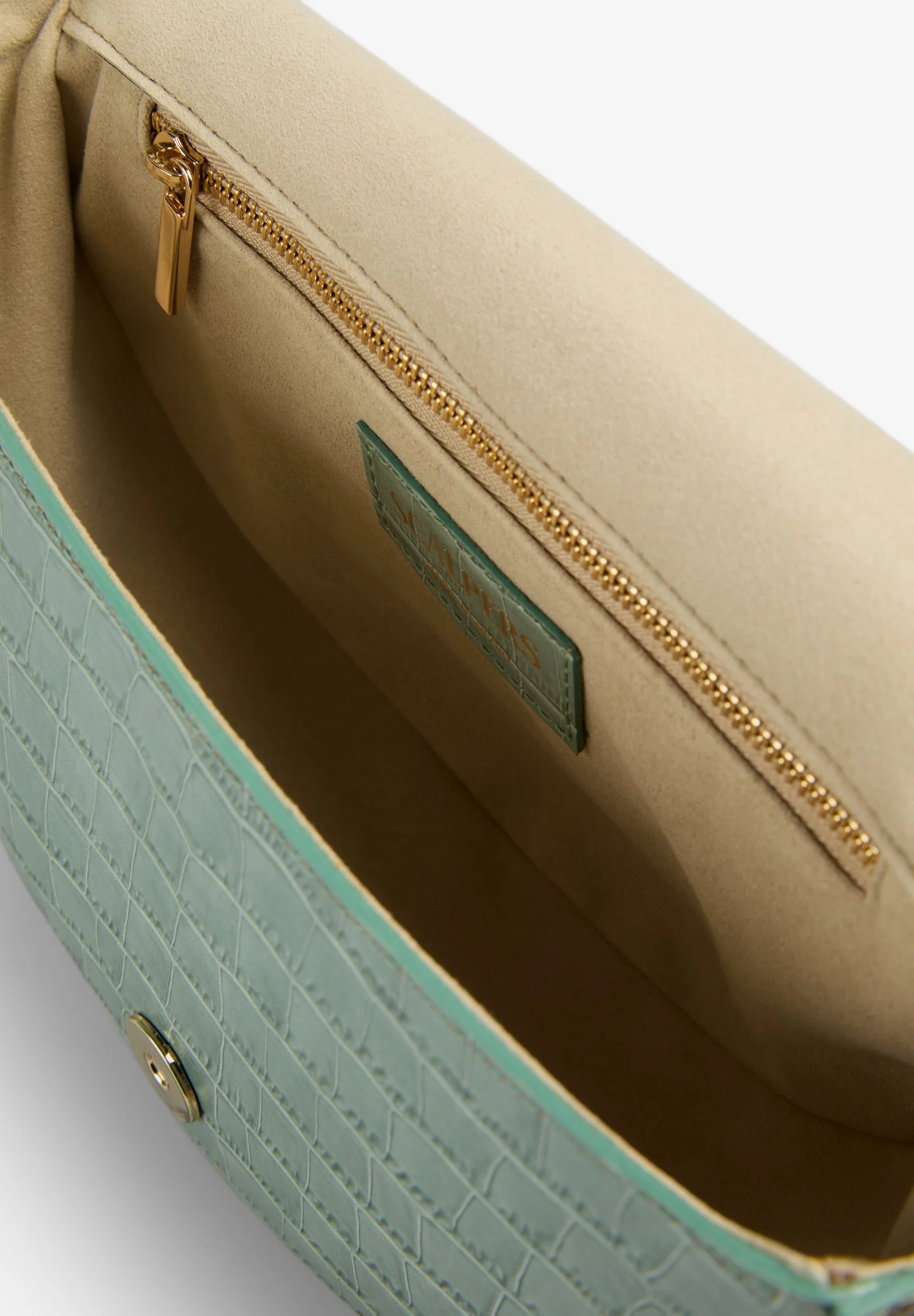 EMBOSSED LEATHER CROSSBODY BAG - Image 8