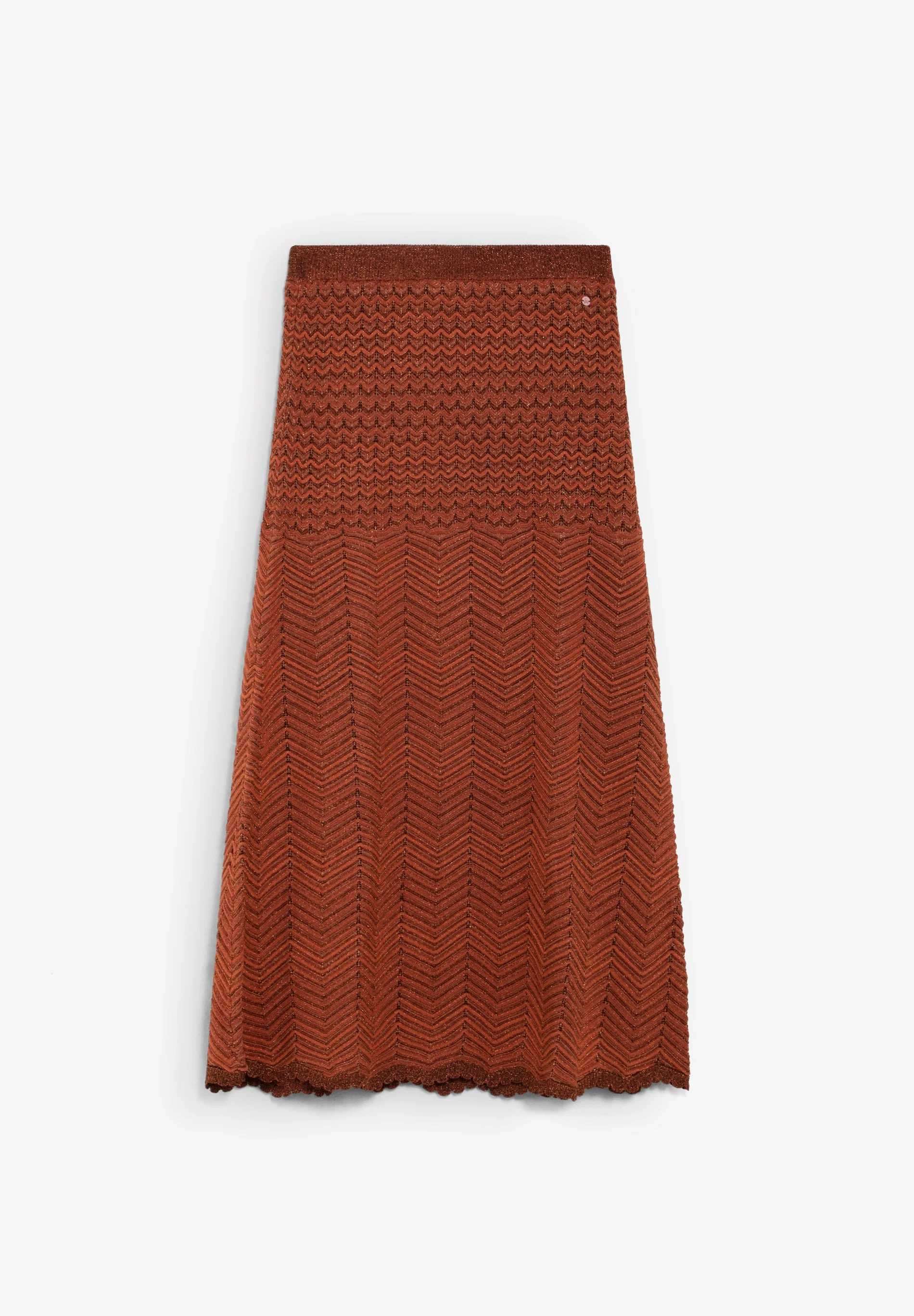 KNIT SKIRT WITH METALLIC THREAD - Image 2