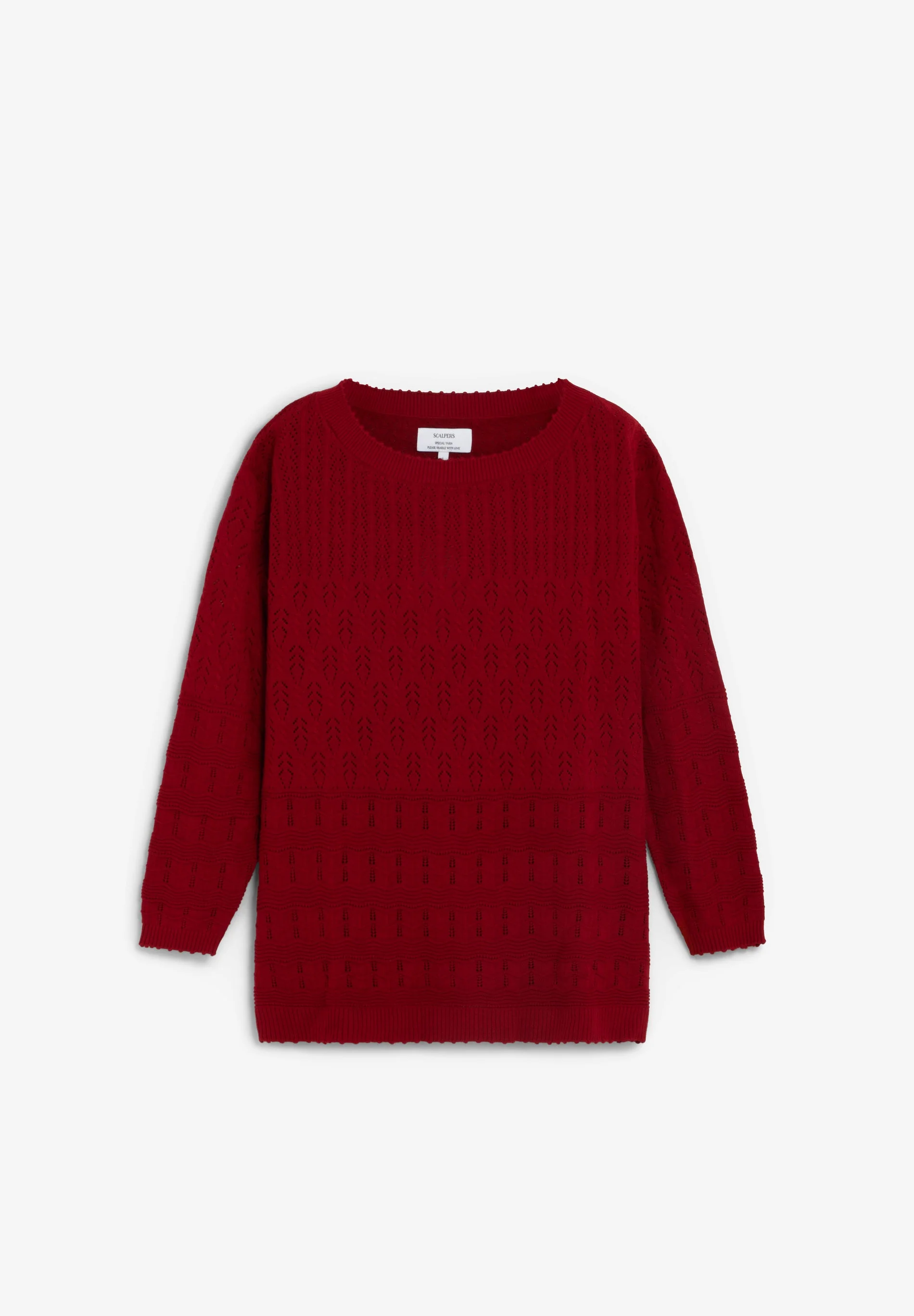 POINTELLE CUT-OUT SWEATER - Image 6