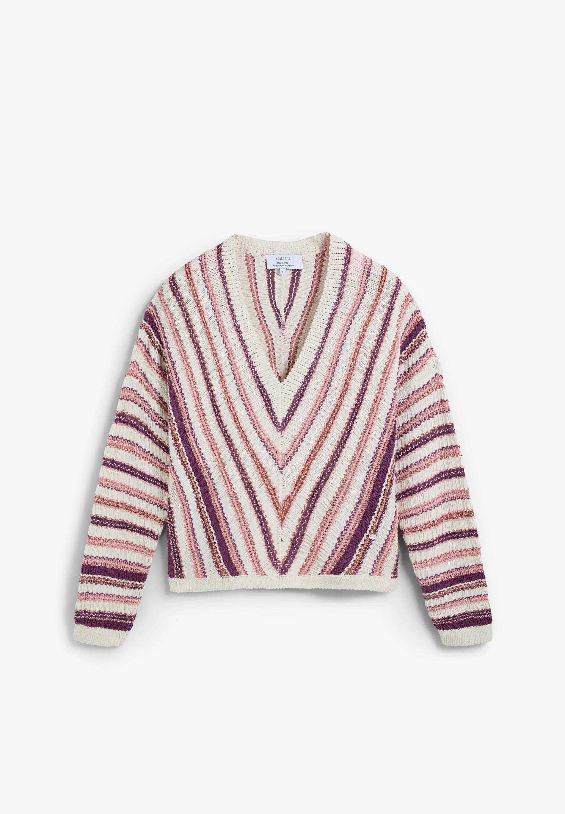 MULTICOLOUR STRIPED SWEATER - Image 7