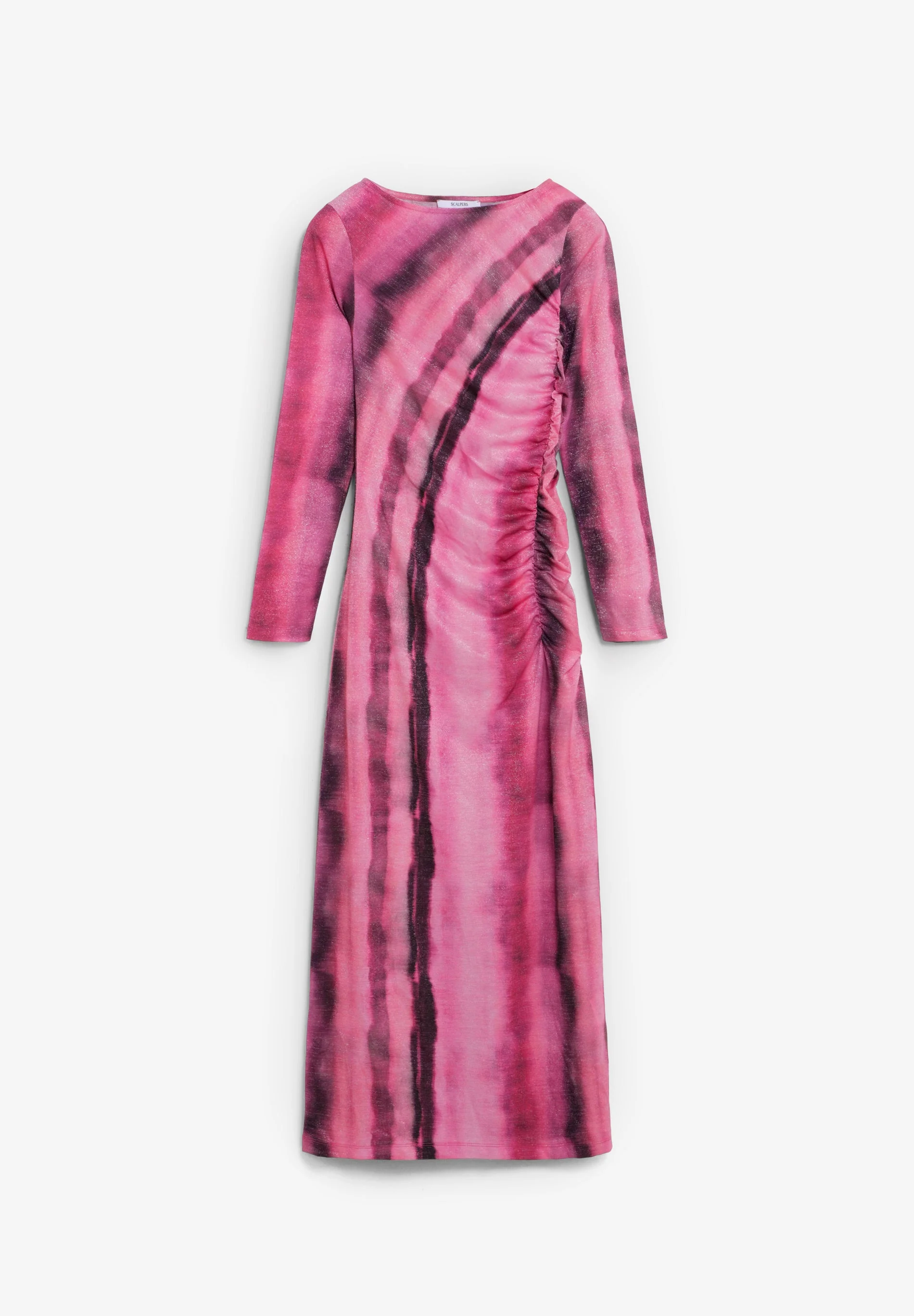 TIE-DYE LUREX DRESS
