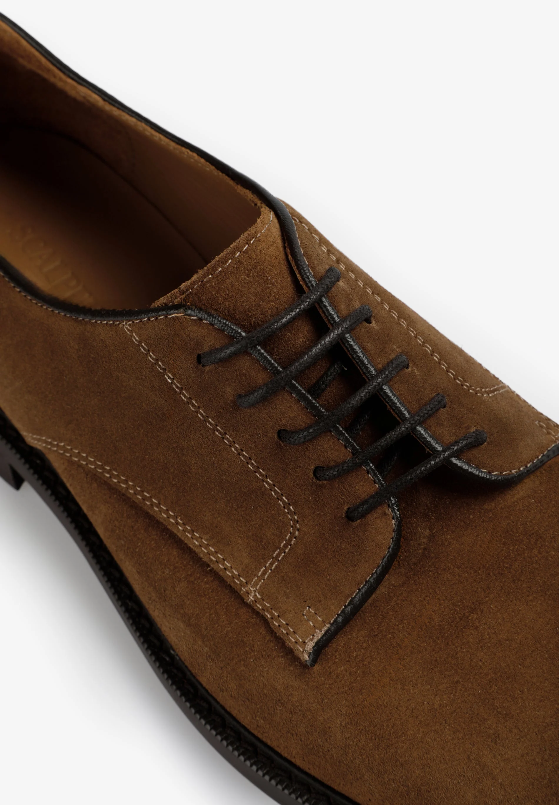 LEATHER BLUCHER SHOES - Image 6