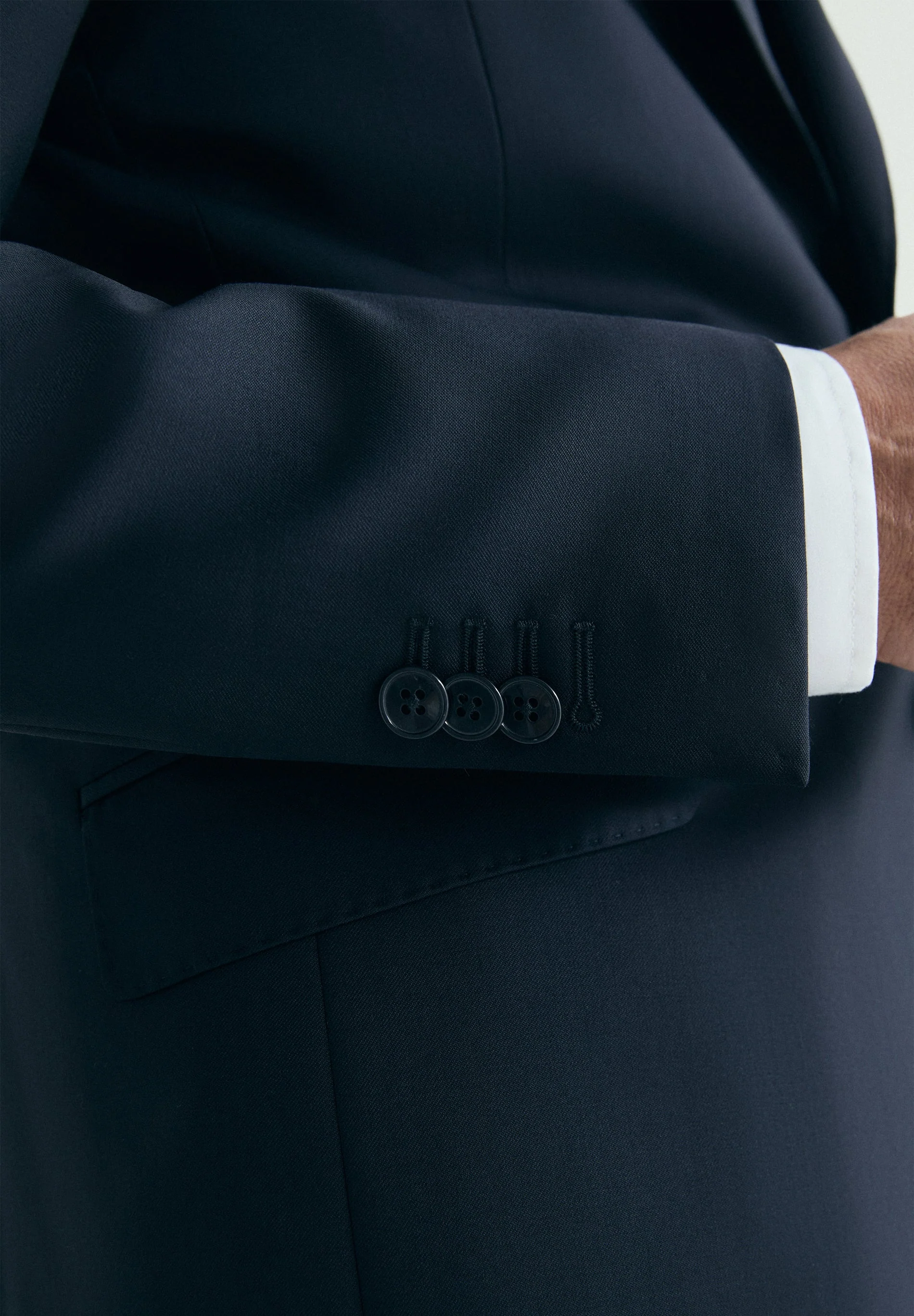 MARZOTTO COLD WOOL SUIT JACKET - Image 5